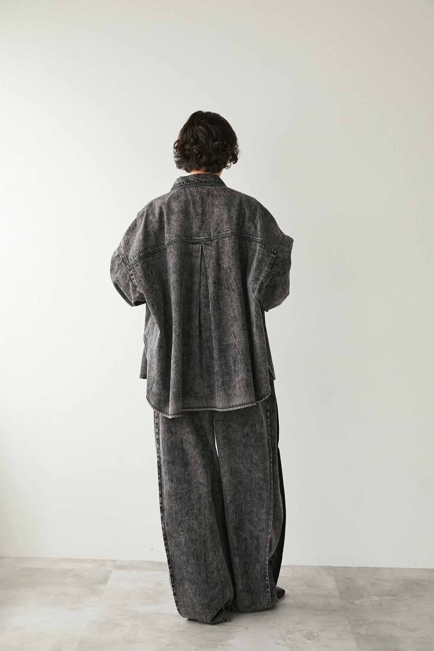 オーバーサイズデニムJK【GRAY】