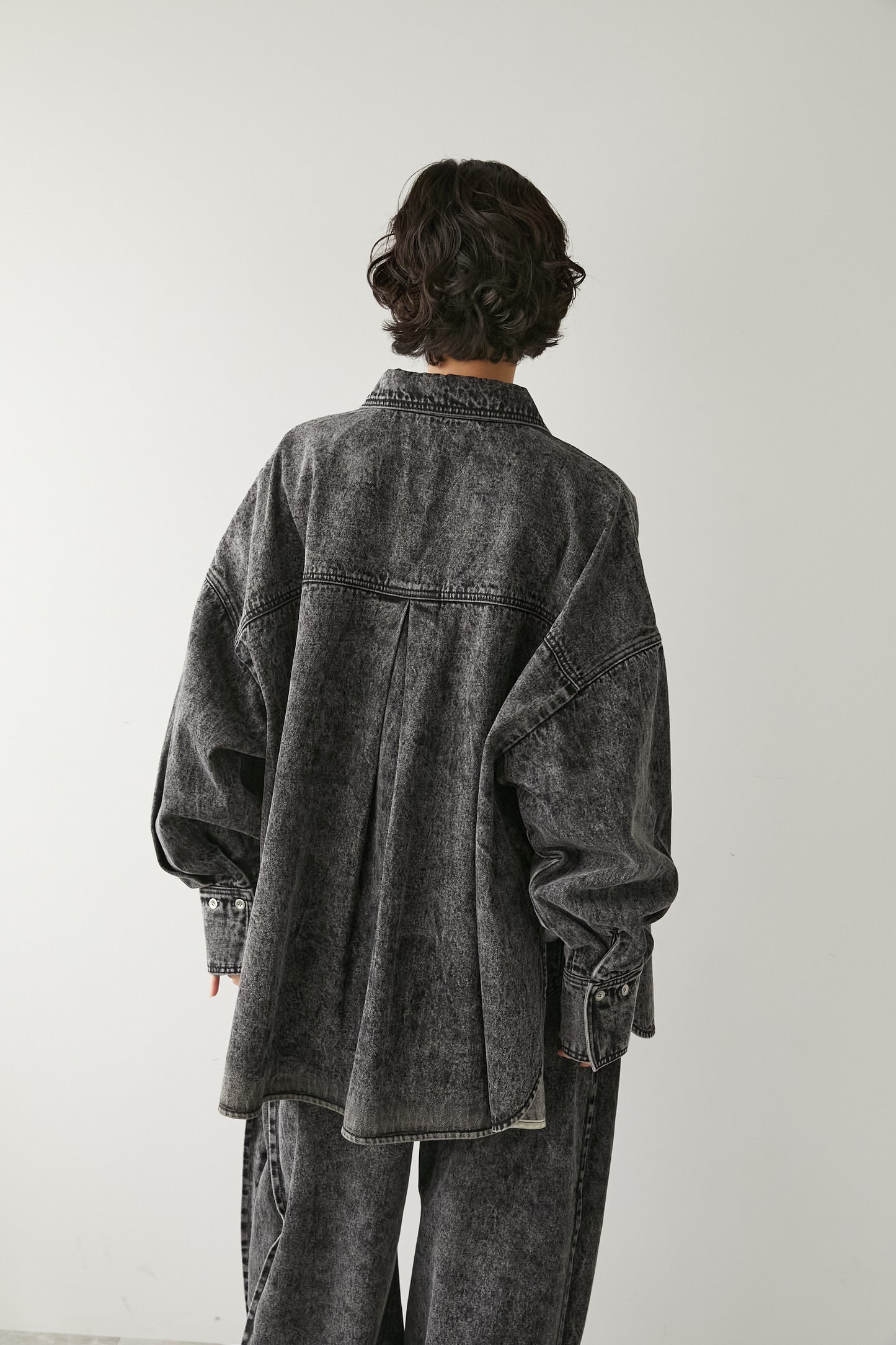 オーバーサイズデニムJK【GRAY】