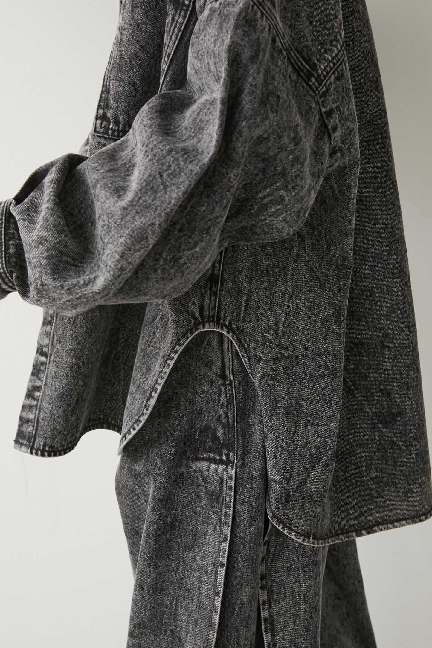 オーバーサイズデニムJK【GRAY】