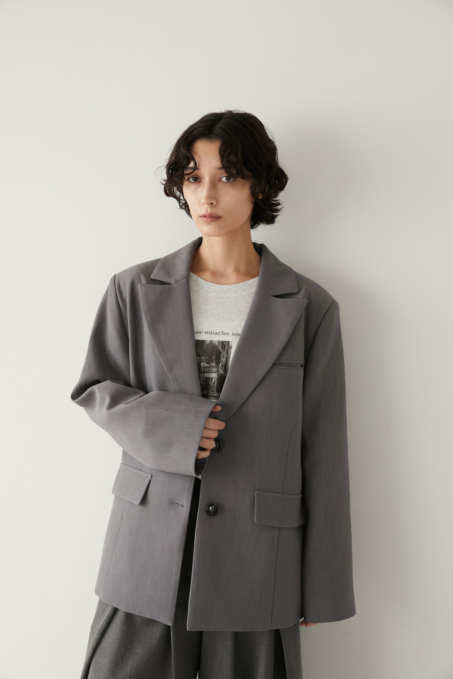 オーバージャケット【GRAY】