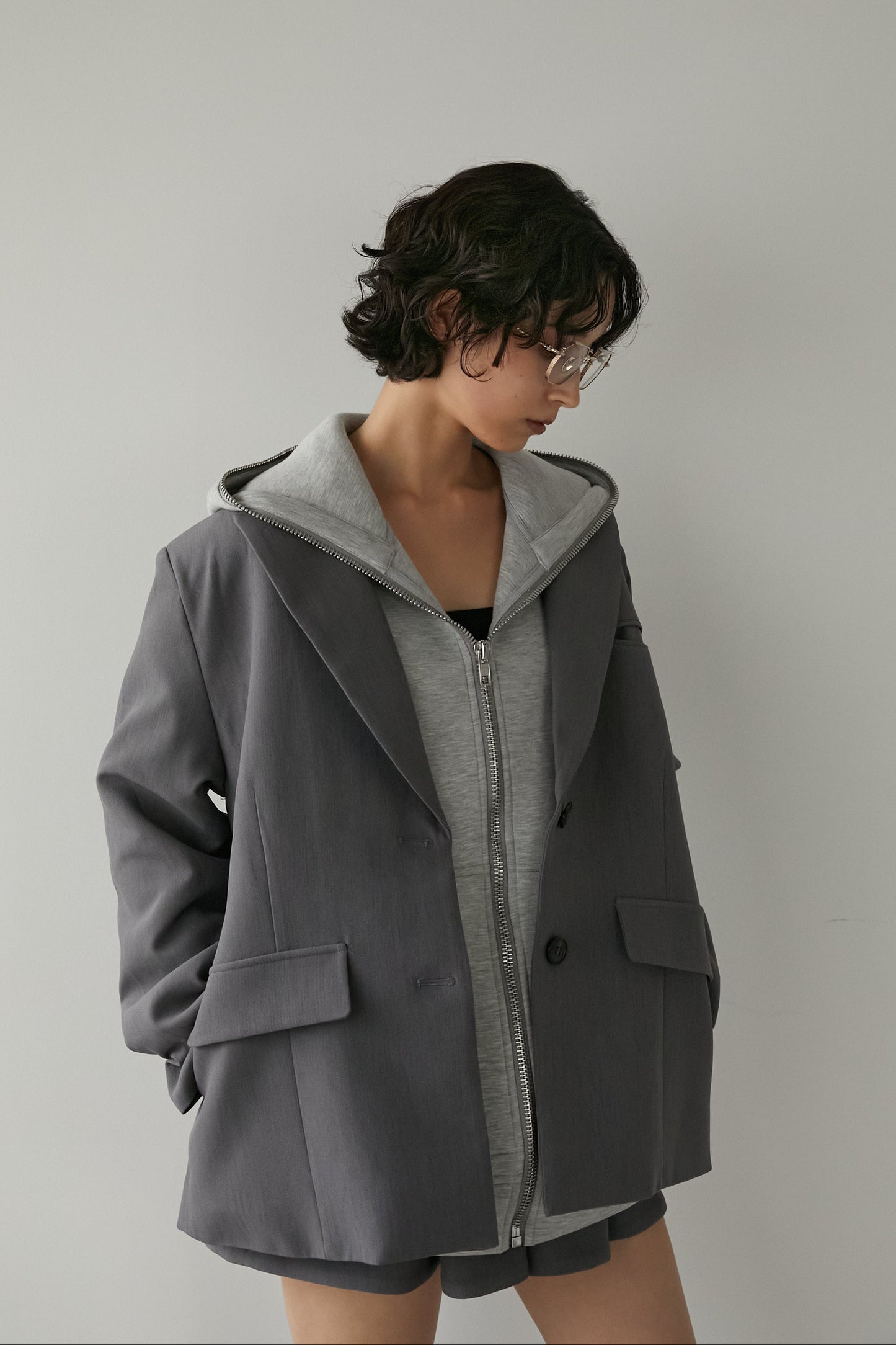 オーバージャケット【GRAY】