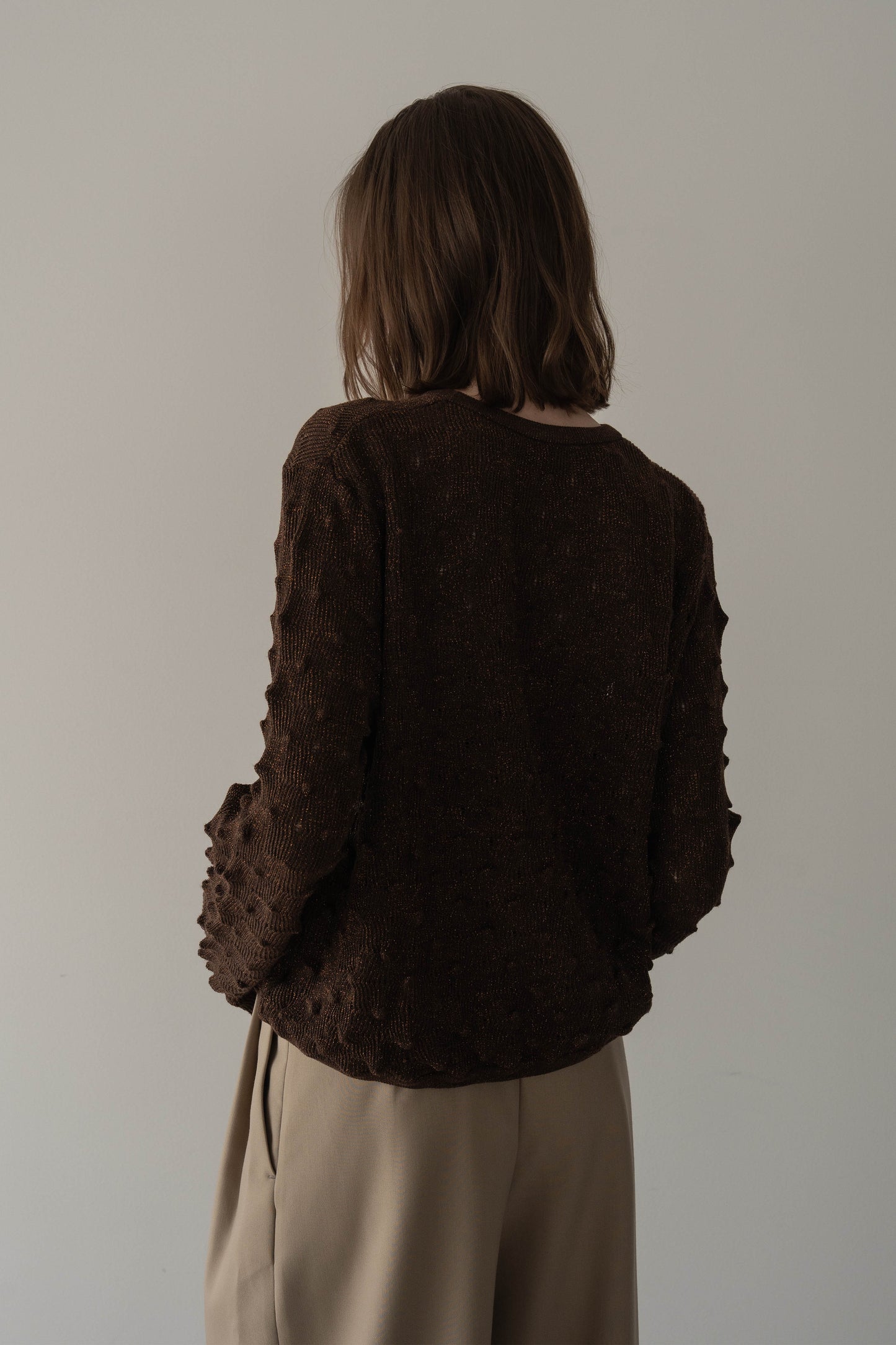 【予約販売4月上旬-中旬配送】トゲトゲニット【BRWON】