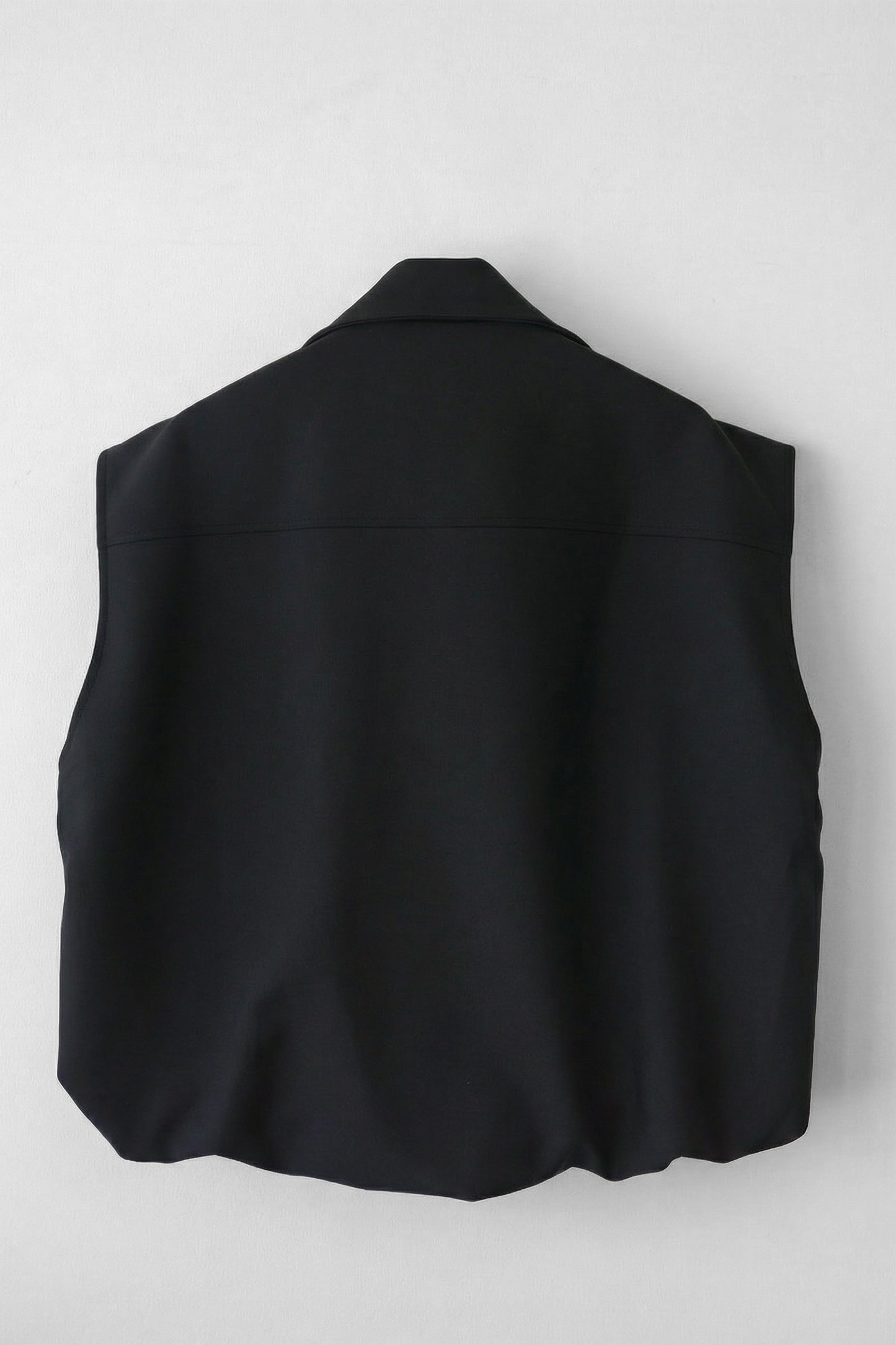 ジップベスト【BLACK】