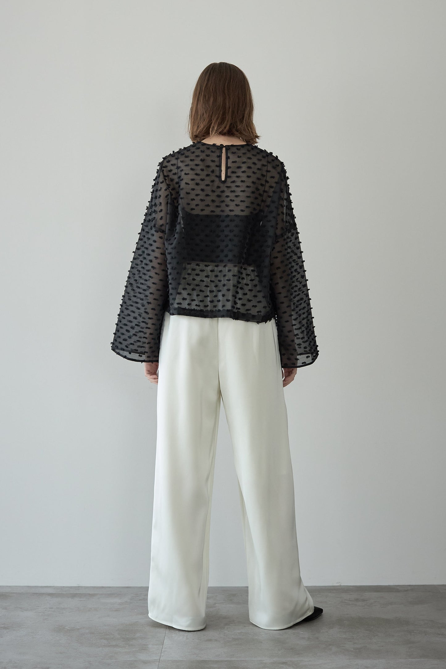 ドットシアートップス【BLACK】