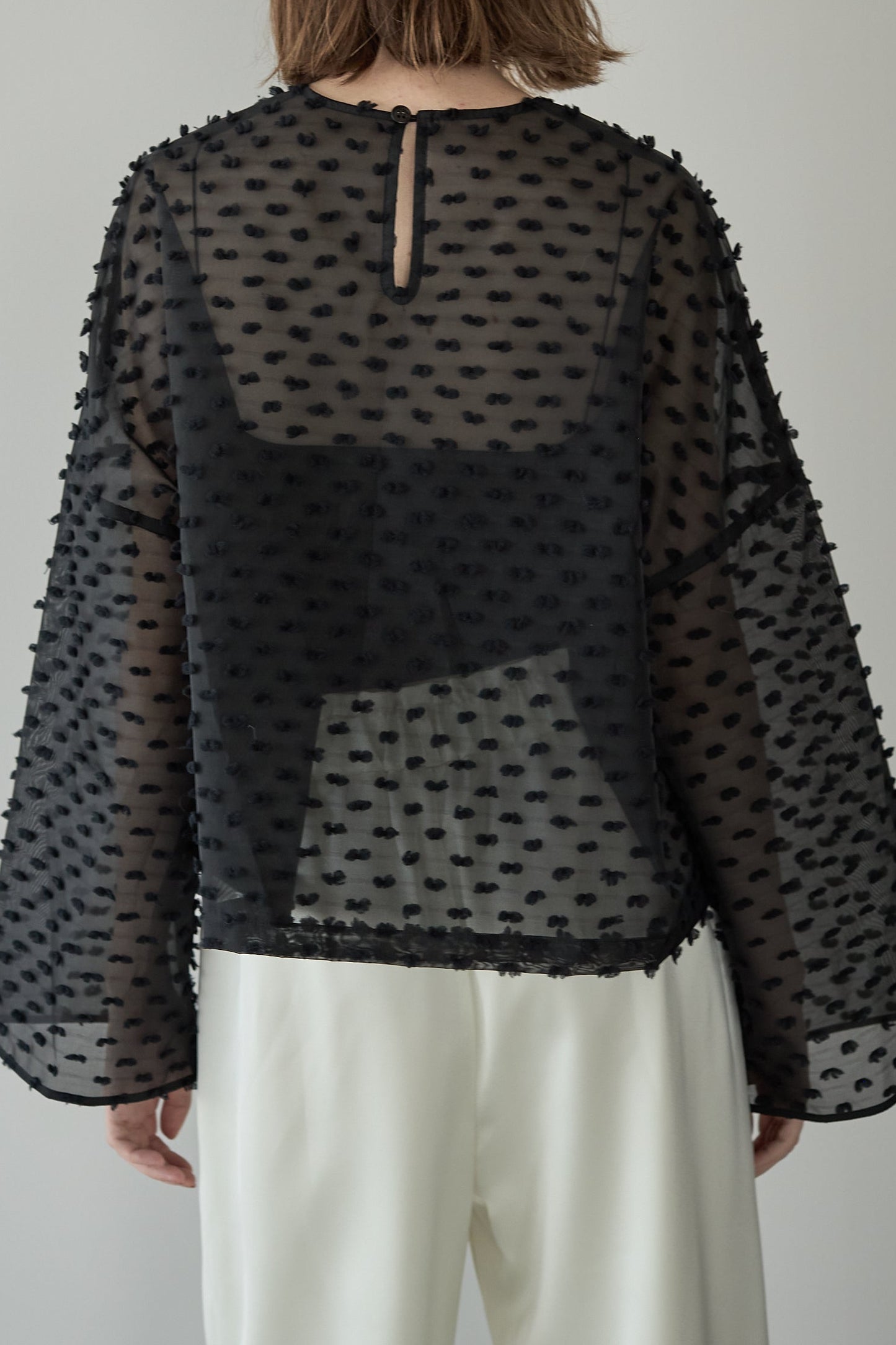 ドットシアートップス【BLACK】