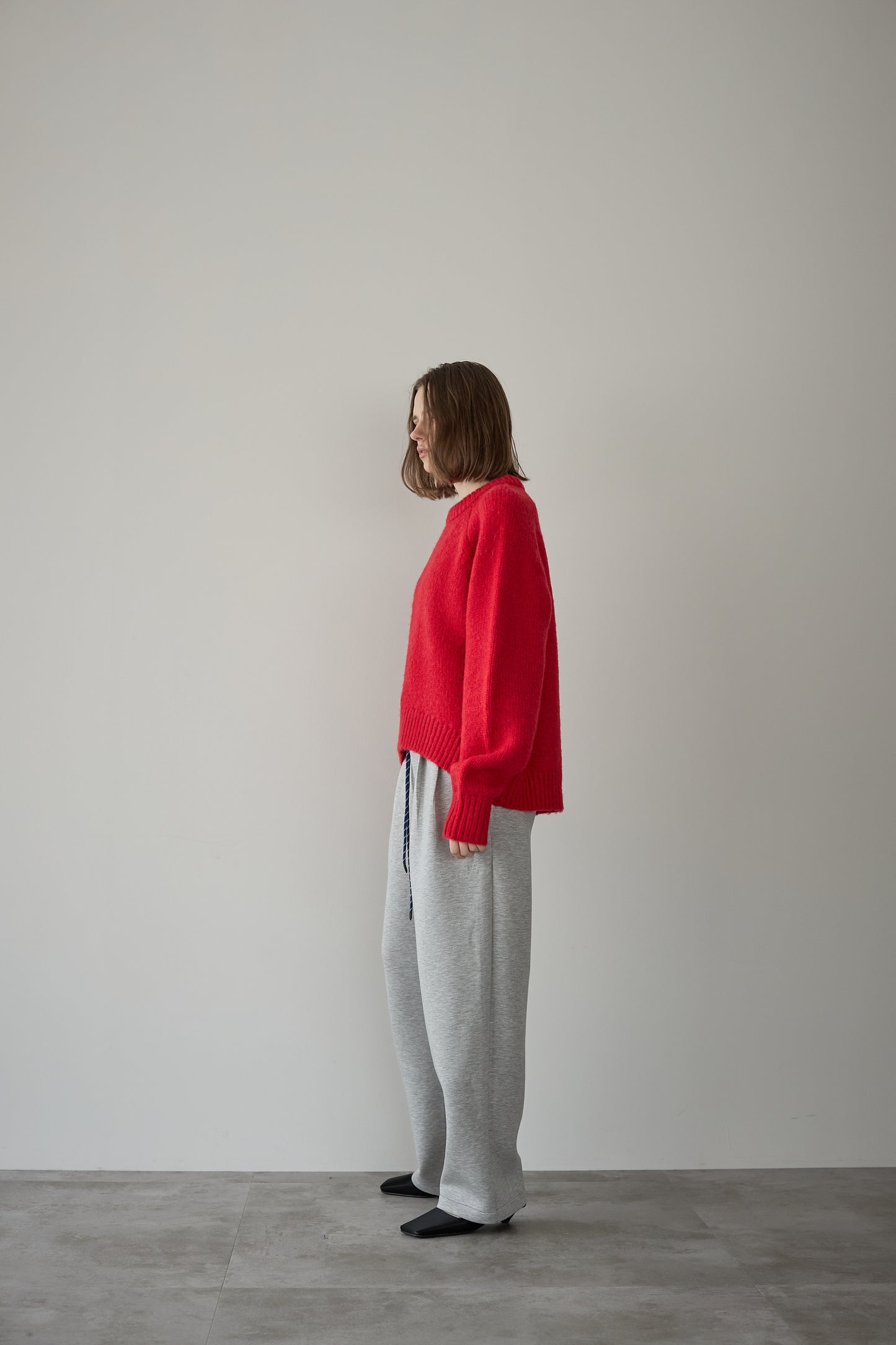 オーバーサイズニット【RED】