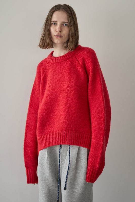 オーバーサイズニット【RED】