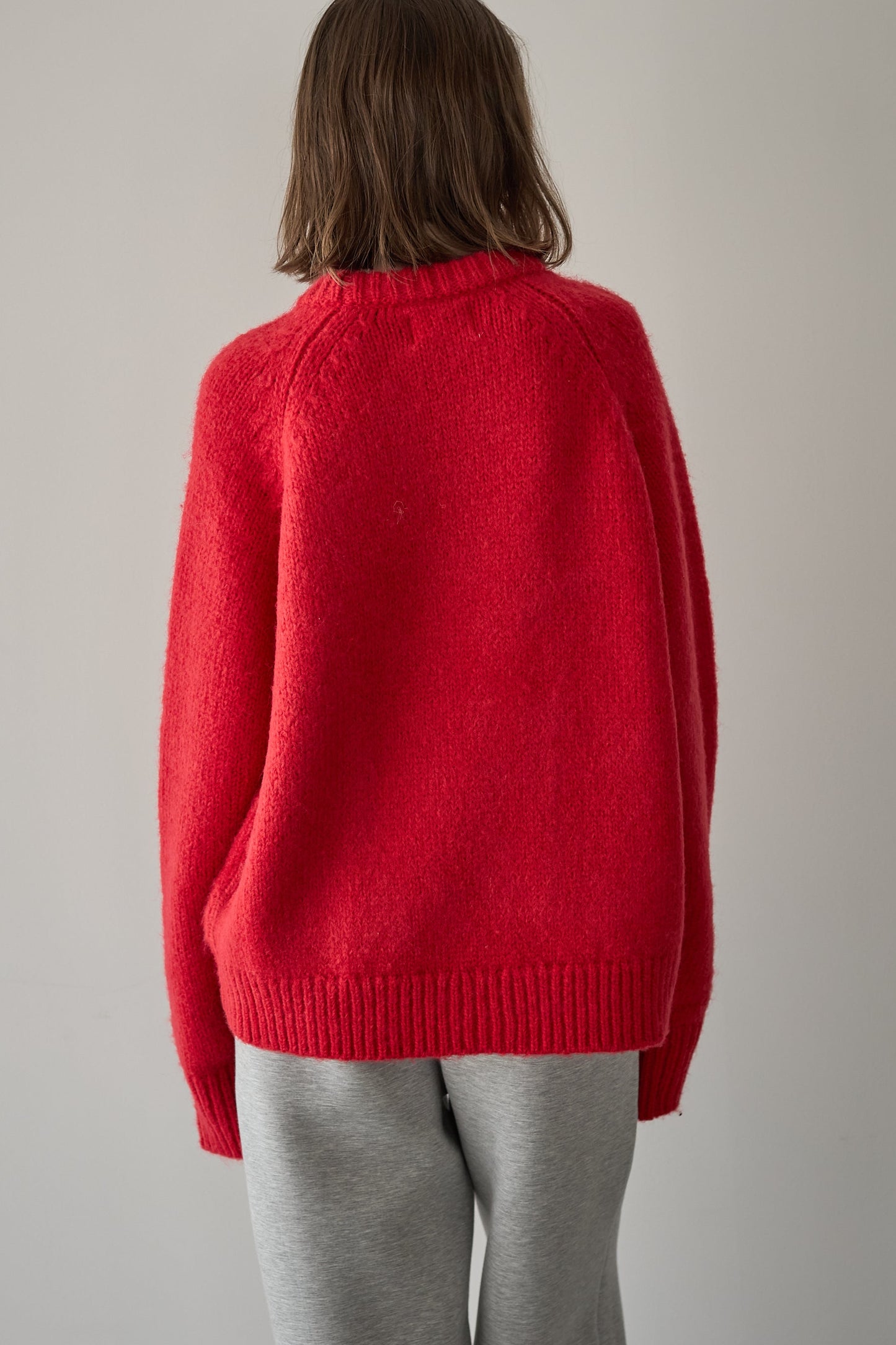 オーバーサイズニット【RED】