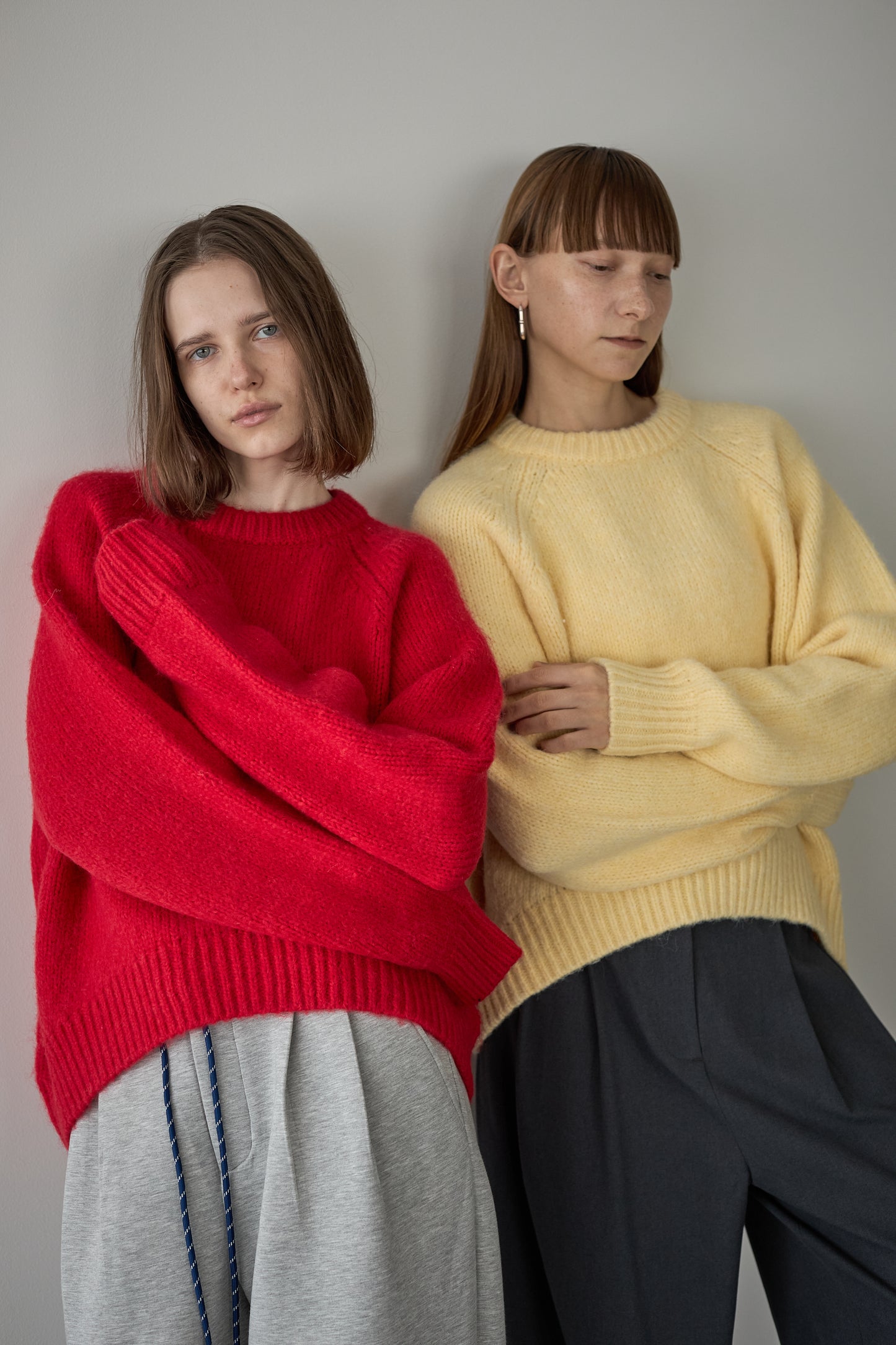 オーバーサイズニット【YELLOW】