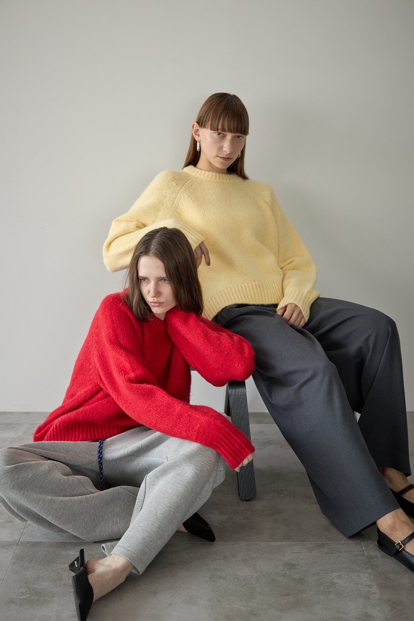 オーバーサイズニット【YELLOW】