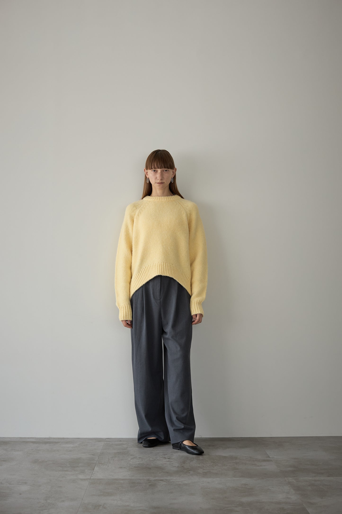 オーバーサイズニット【YELLOW】