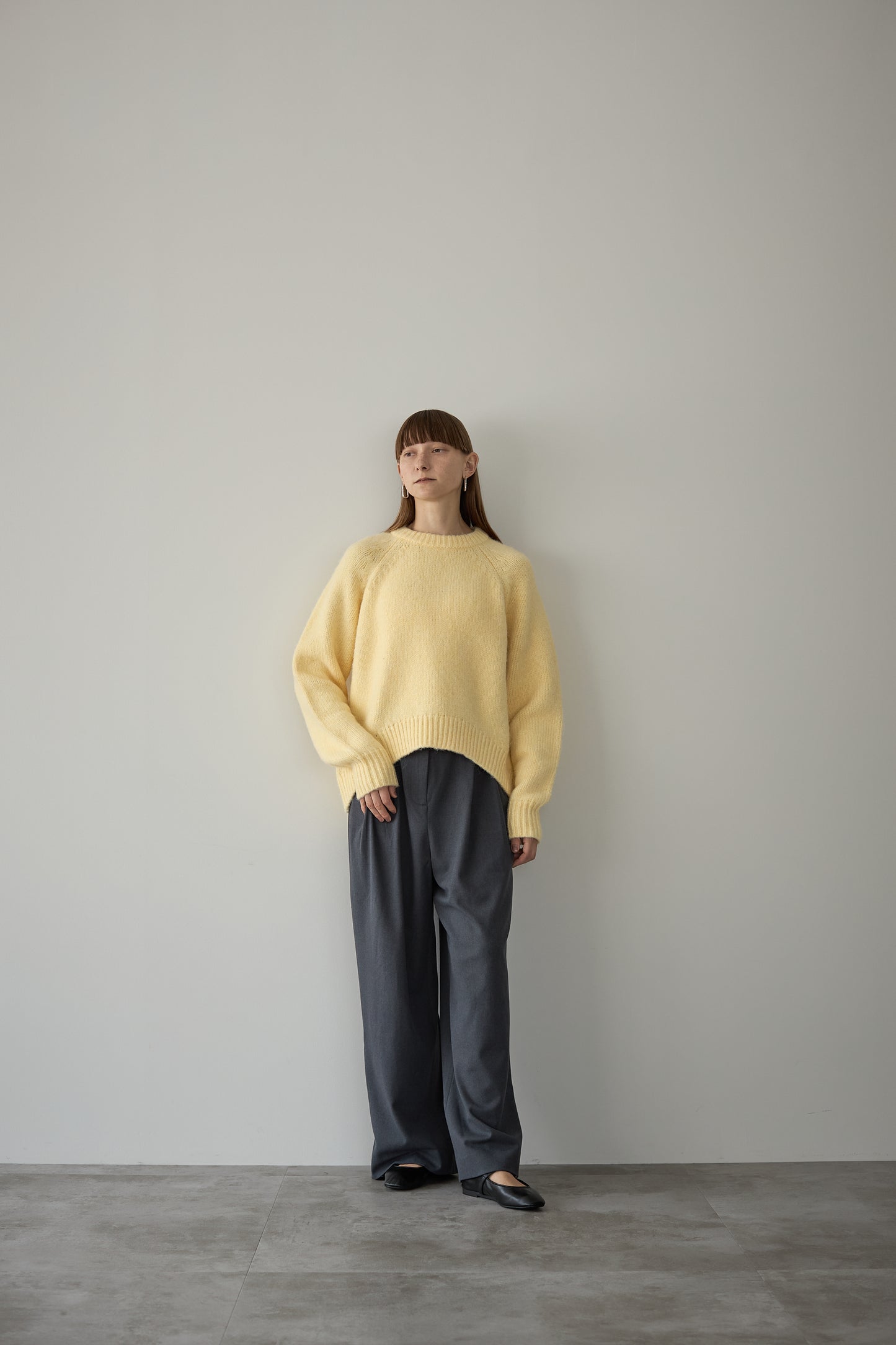 オーバーサイズニット【YELLOW】