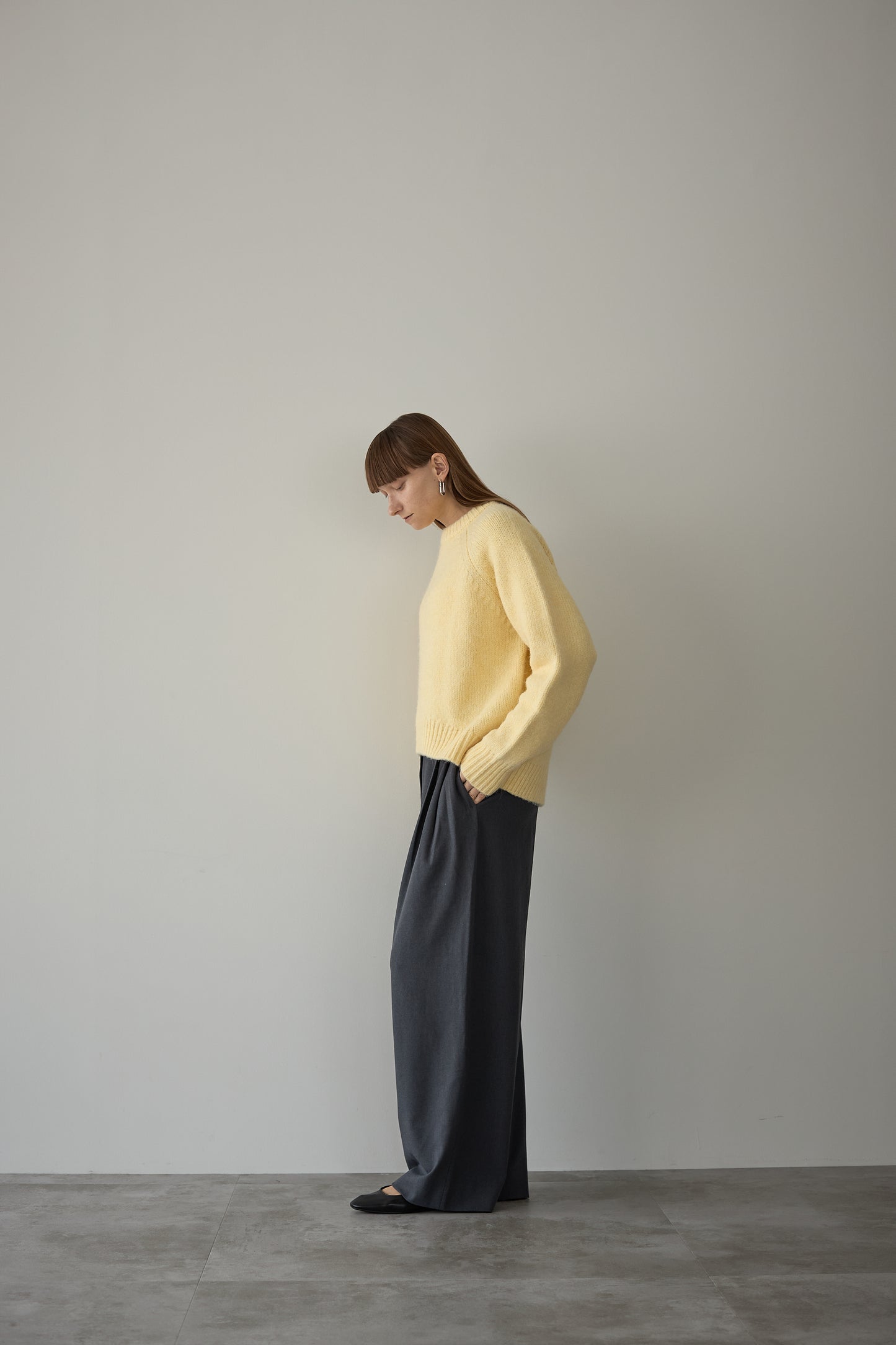 オーバーサイズニット【YELLOW】