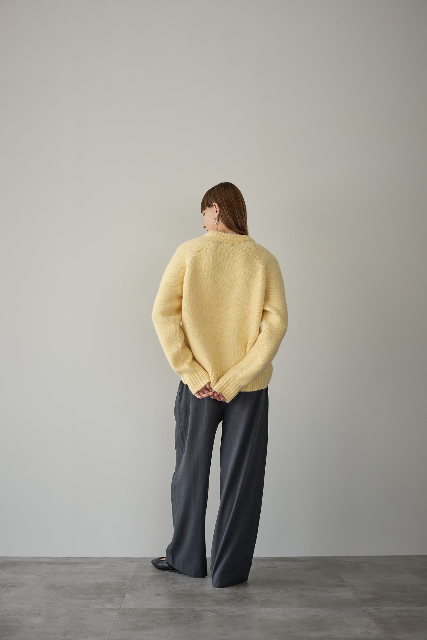 オーバーサイズニット【YELLOW】