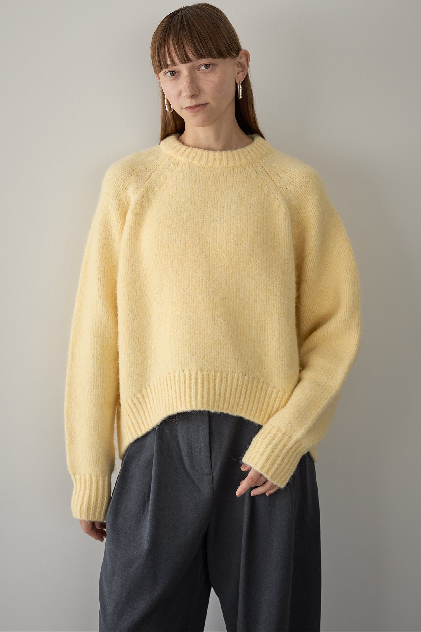 オーバーサイズニット【YELLOW】