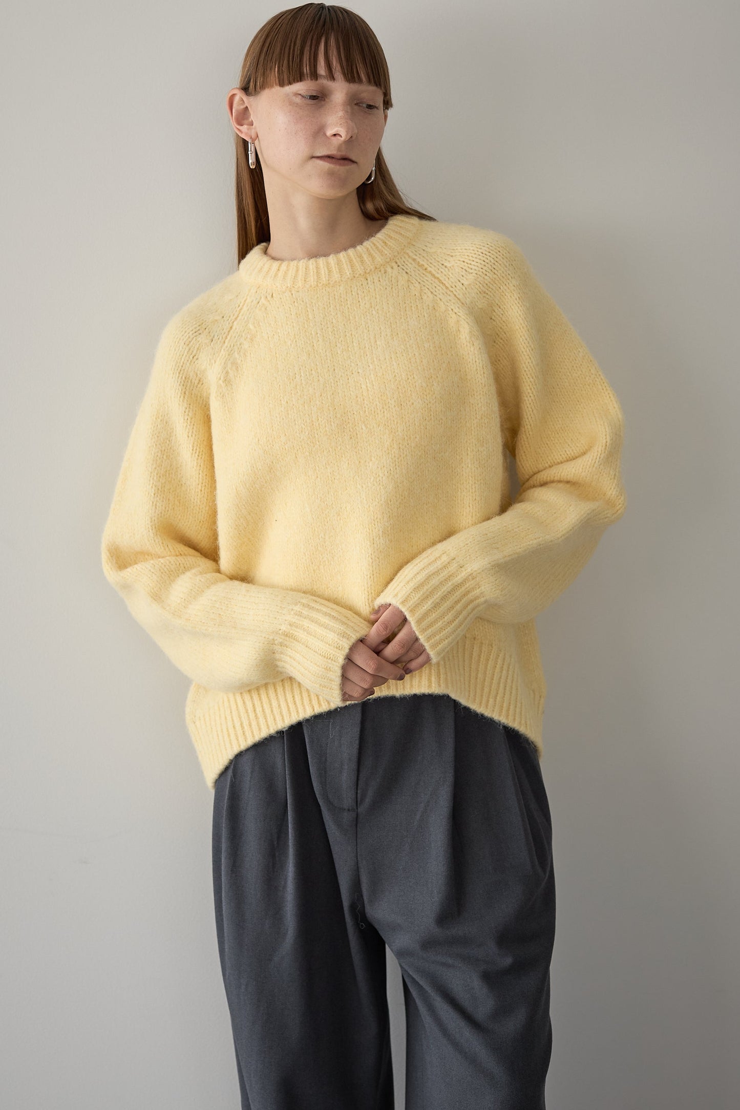 オーバーサイズニット【YELLOW】