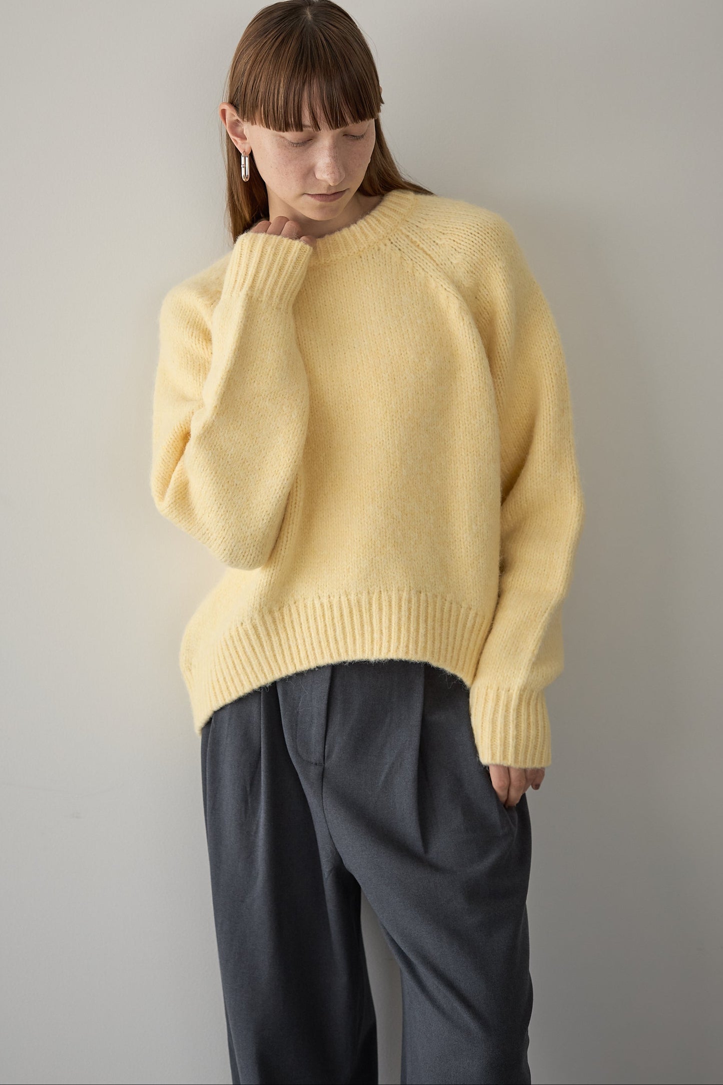 オーバーサイズニット【YELLOW】