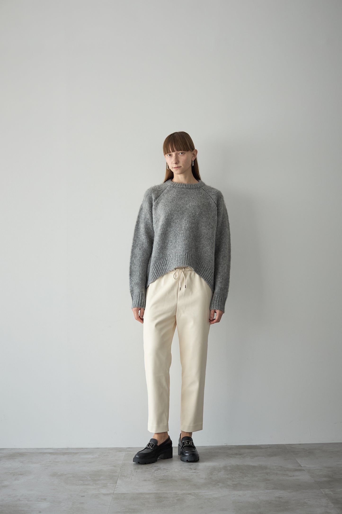 オーバーサイズニット【GRAY】