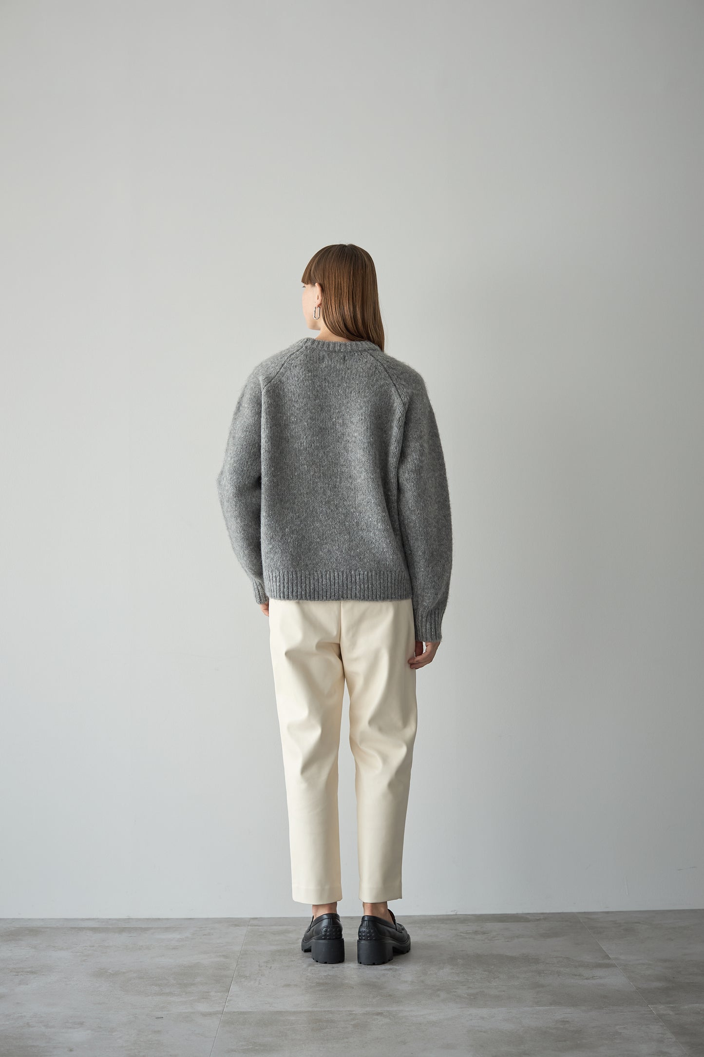 オーバーサイズニット【GRAY】