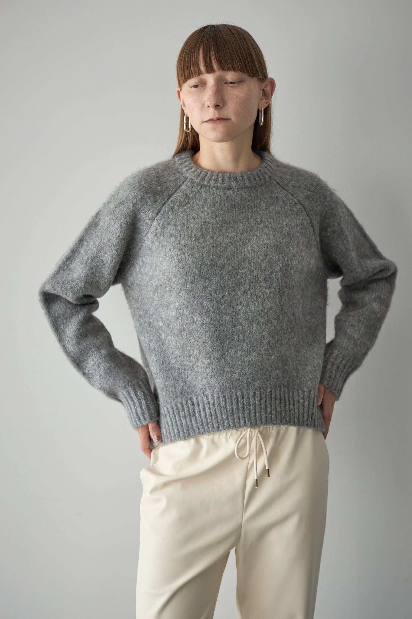 オーバーサイズニット【GRAY】