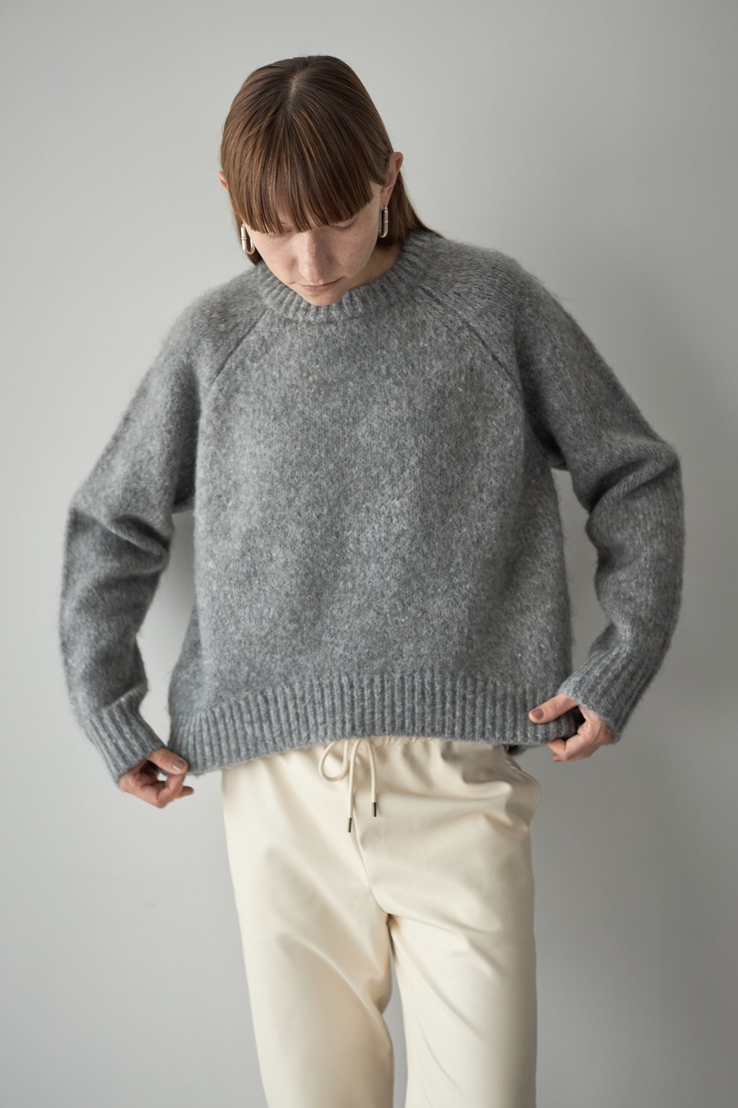 オーバーサイズニット【GRAY】