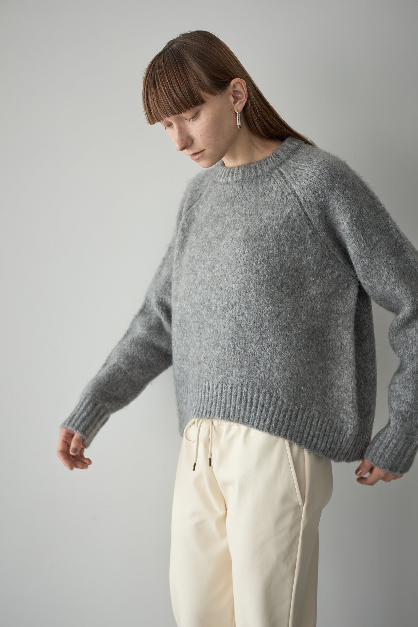 オーバーサイズニット【GRAY】