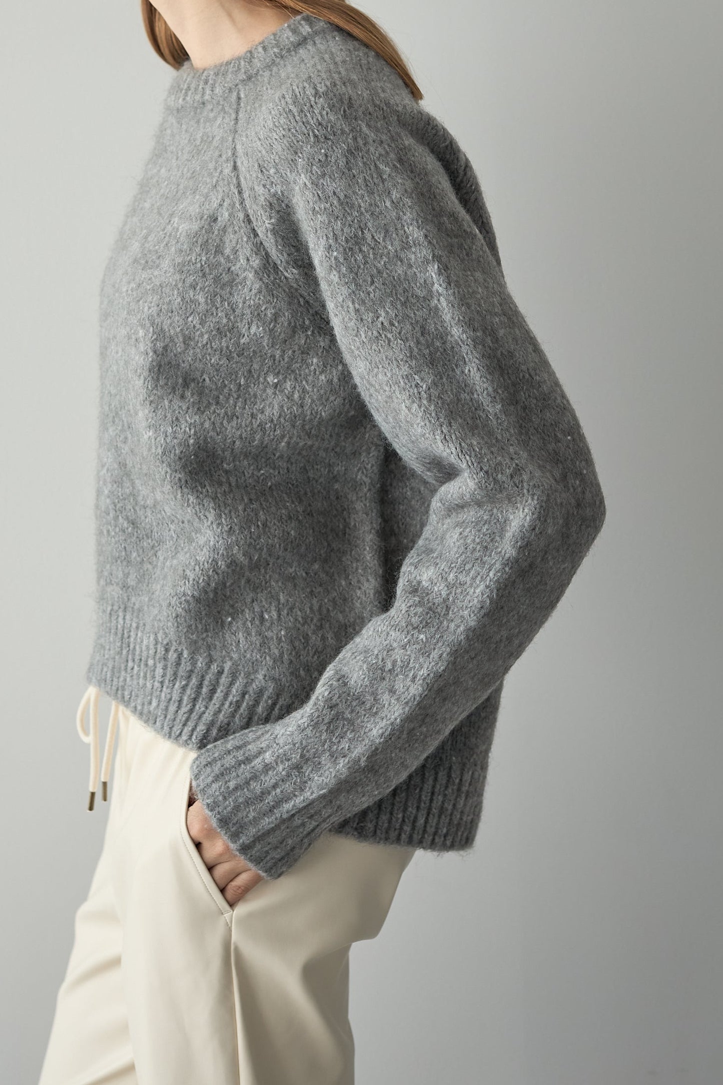 オーバーサイズニット【GRAY】