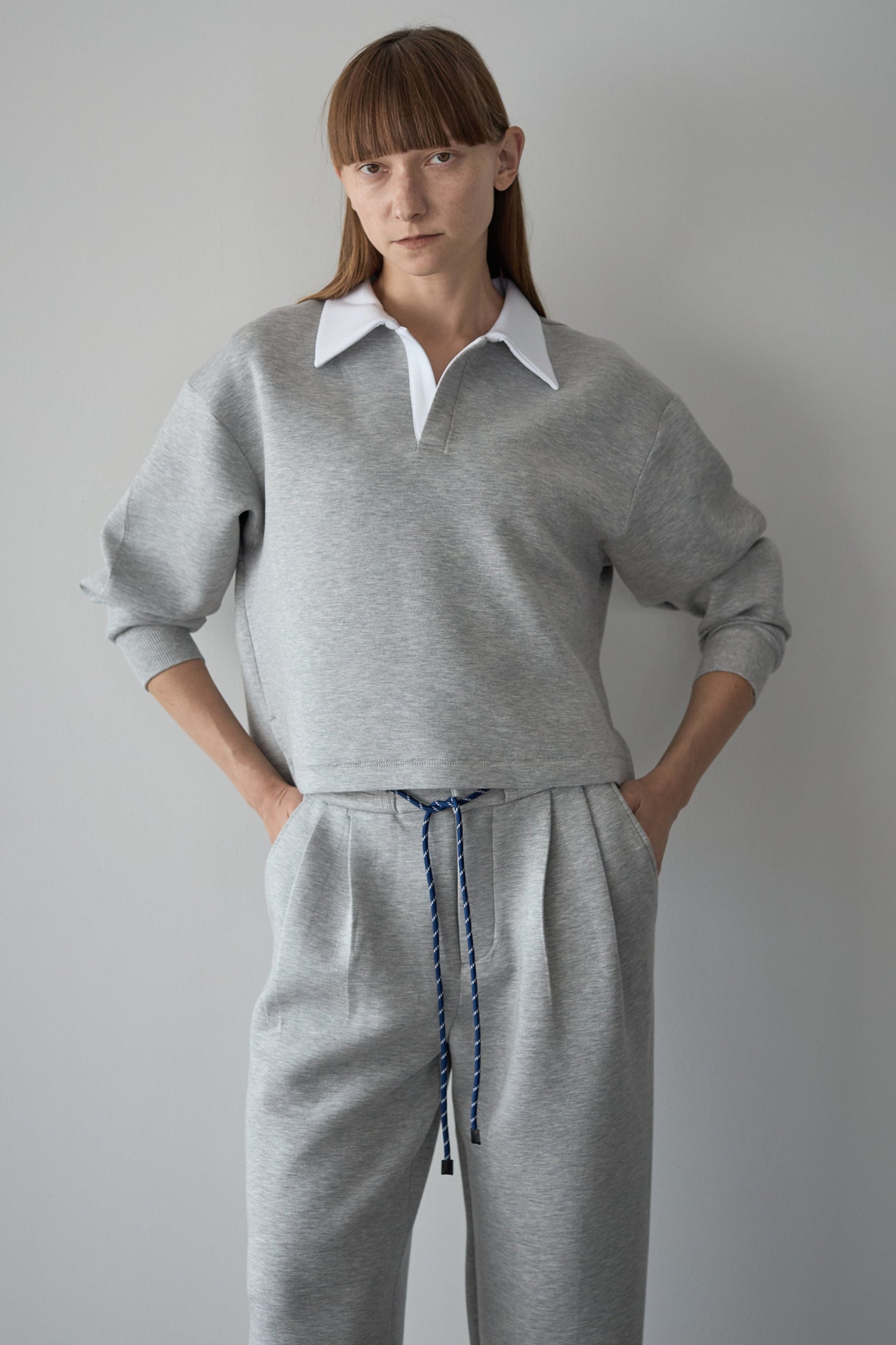 エリー　ELLIE スウェット ビックカラースウェット【BLACK×WHITE】 – ELLIE