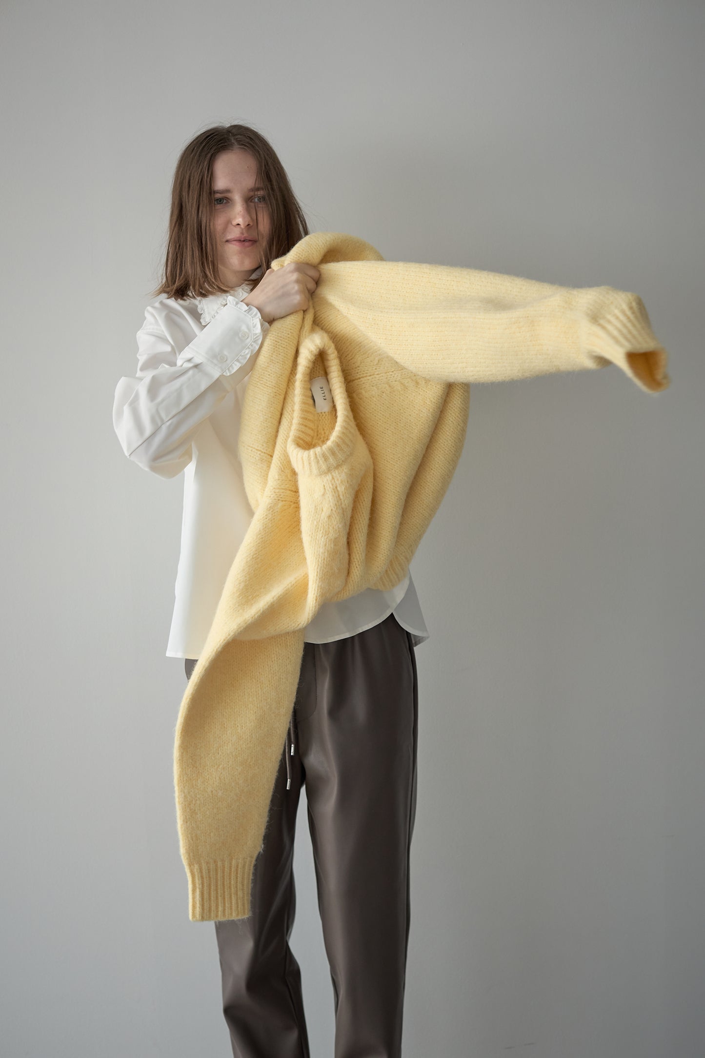 オーバーサイズニット【YELLOW】