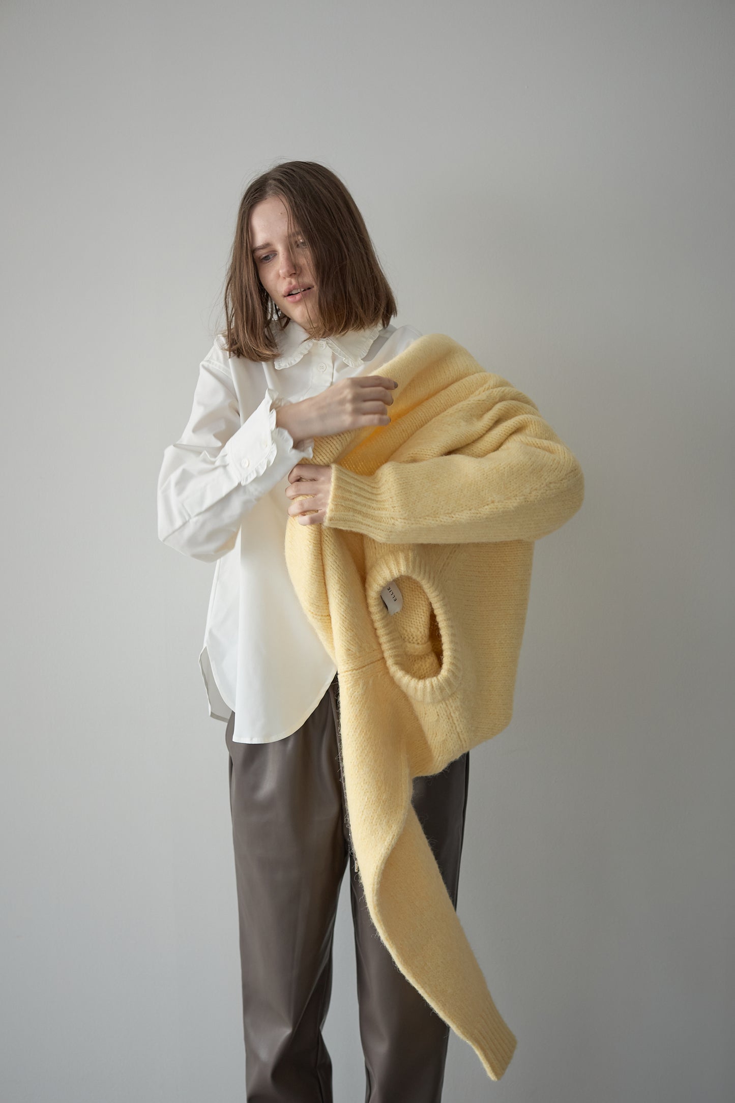 オーバーサイズニット【YELLOW】