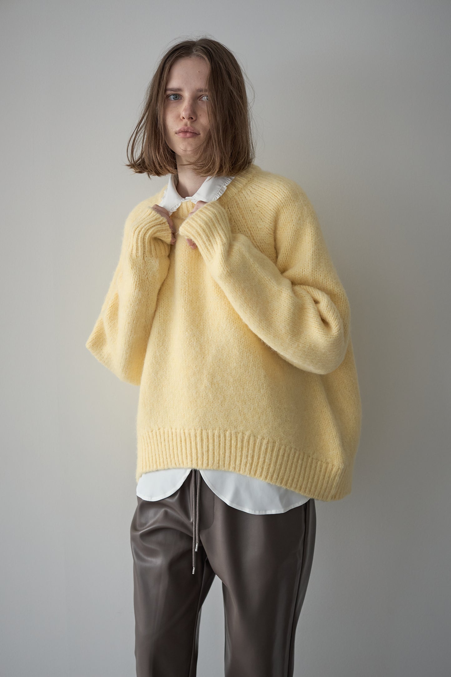 オーバーサイズニット【YELLOW】