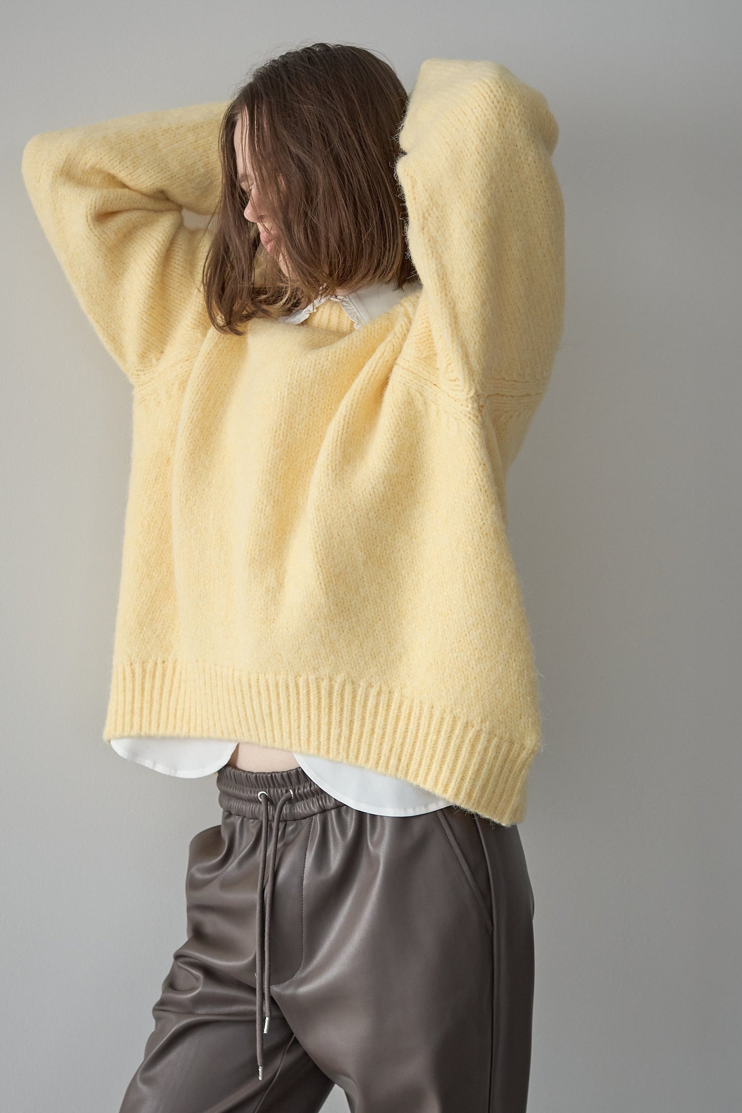 オーバーサイズニット【YELLOW】