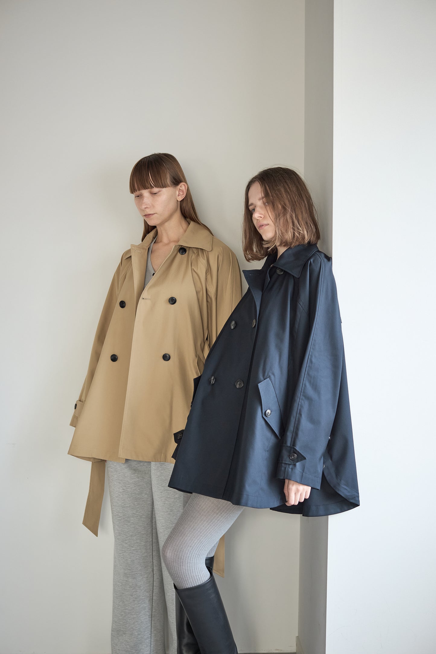 ケープトレンチコート【BEIGE】