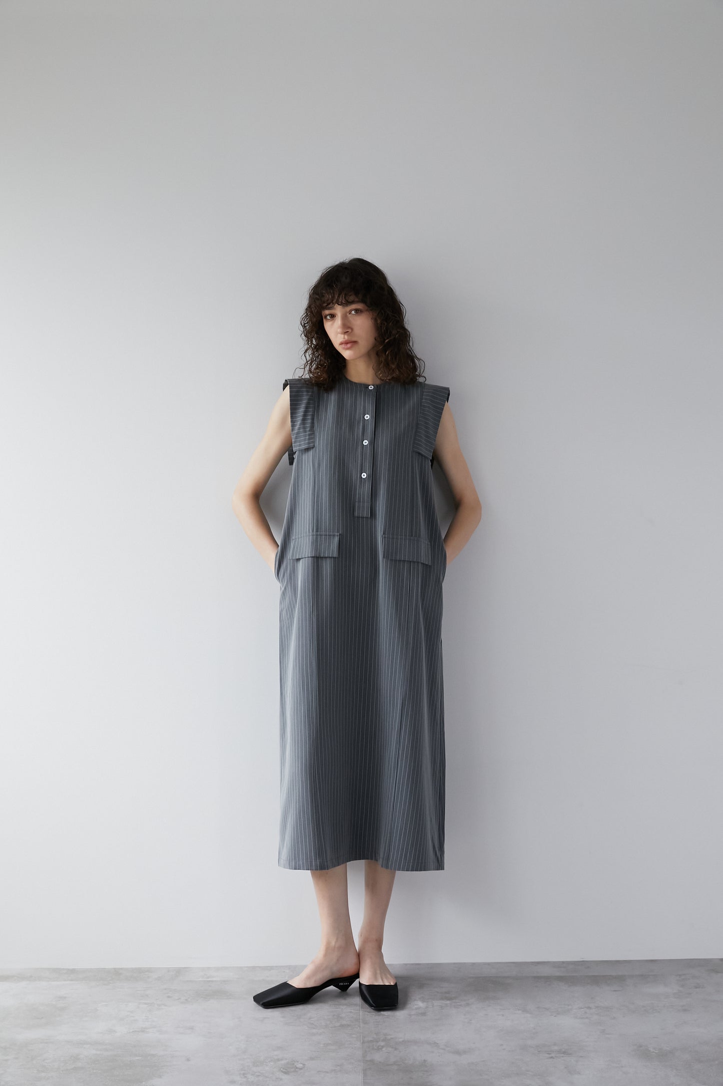 ◆SELF PORTRAIT ストライプワンピース セール 50%OFF】オリジナルレトロストライプワンピース