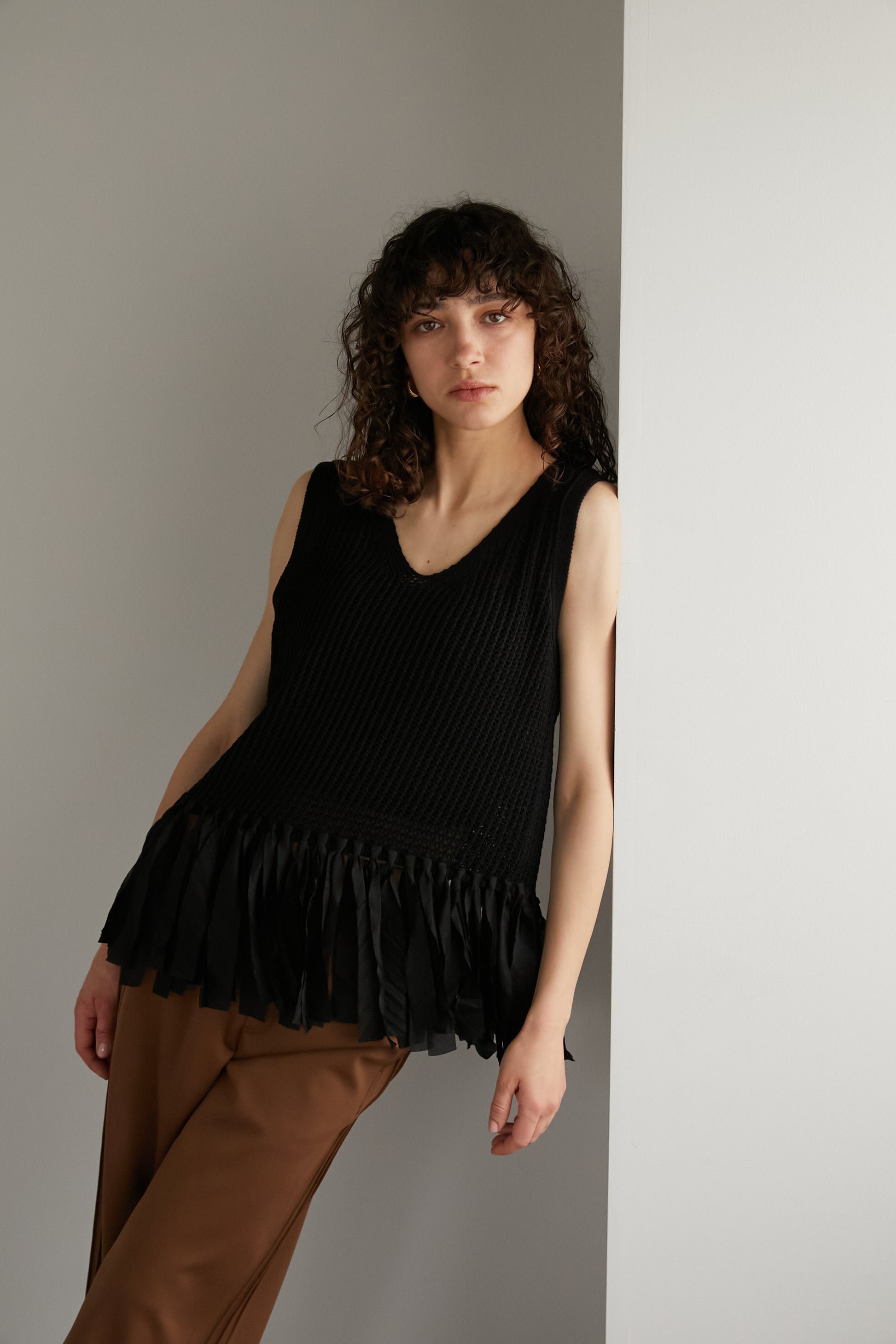 人気アイテムランキング(新品)  フリンジニット【BLACK】 – ELLIE トップス