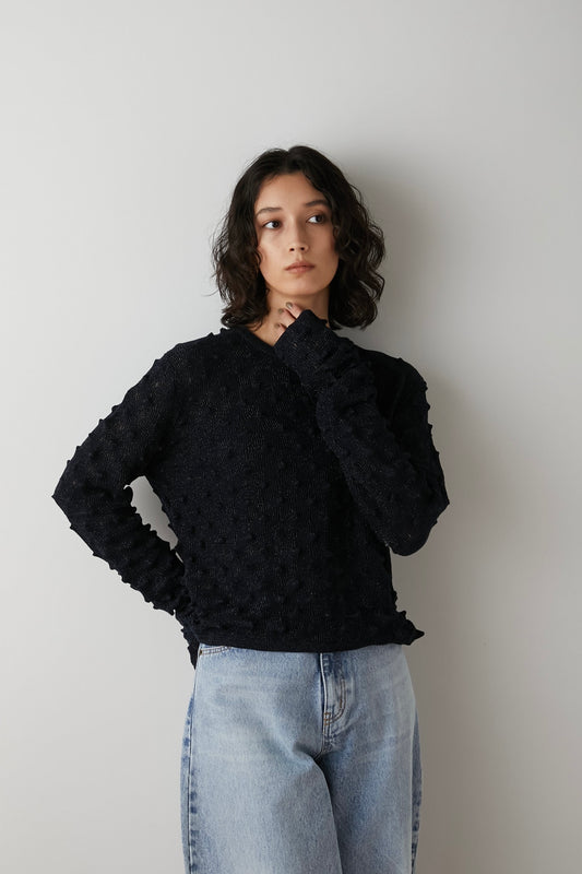 【予約販売10月下旬発送】トゲトゲニット【NAVY】