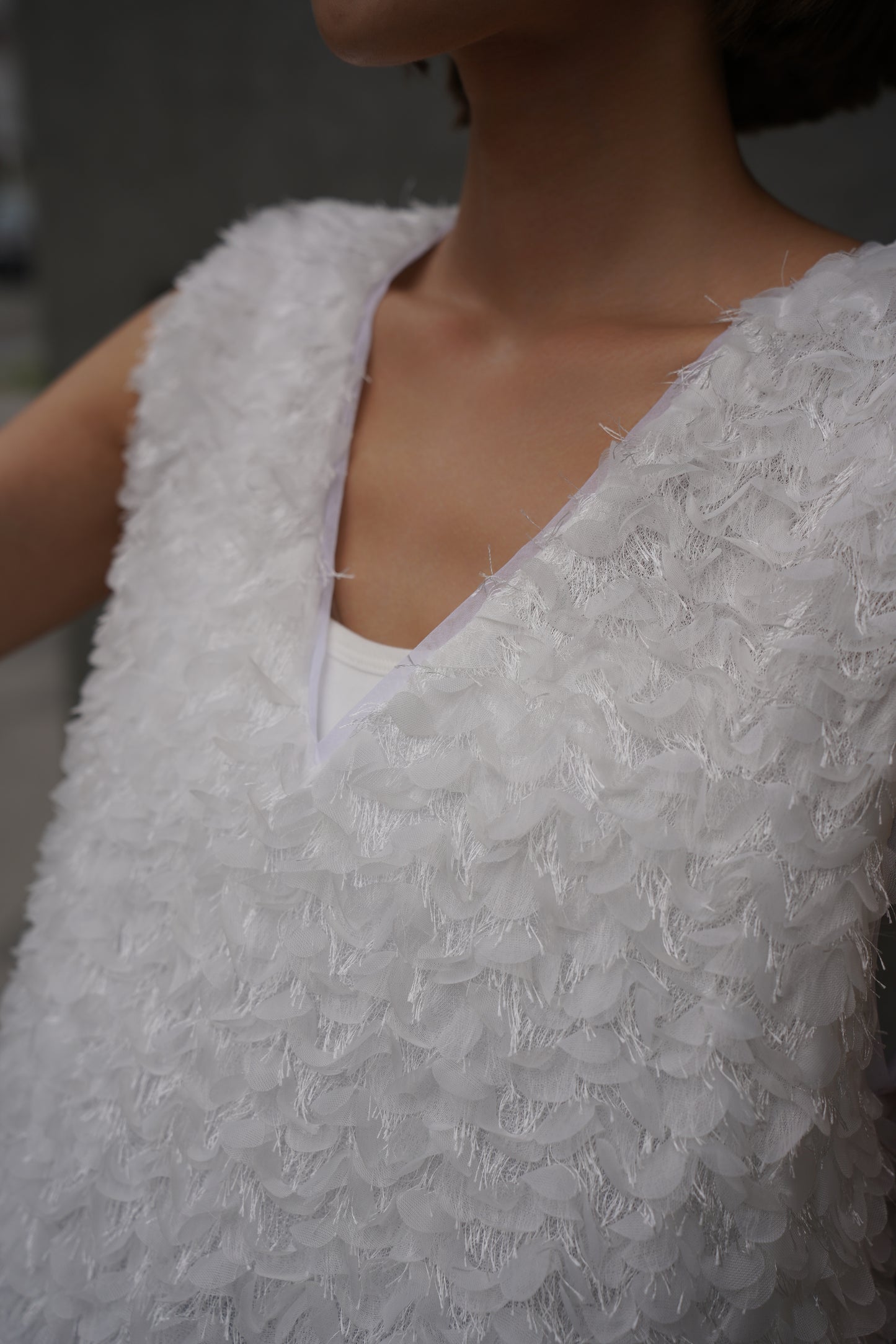 フラワーチュールトップス【WHITE】 – ELLIE