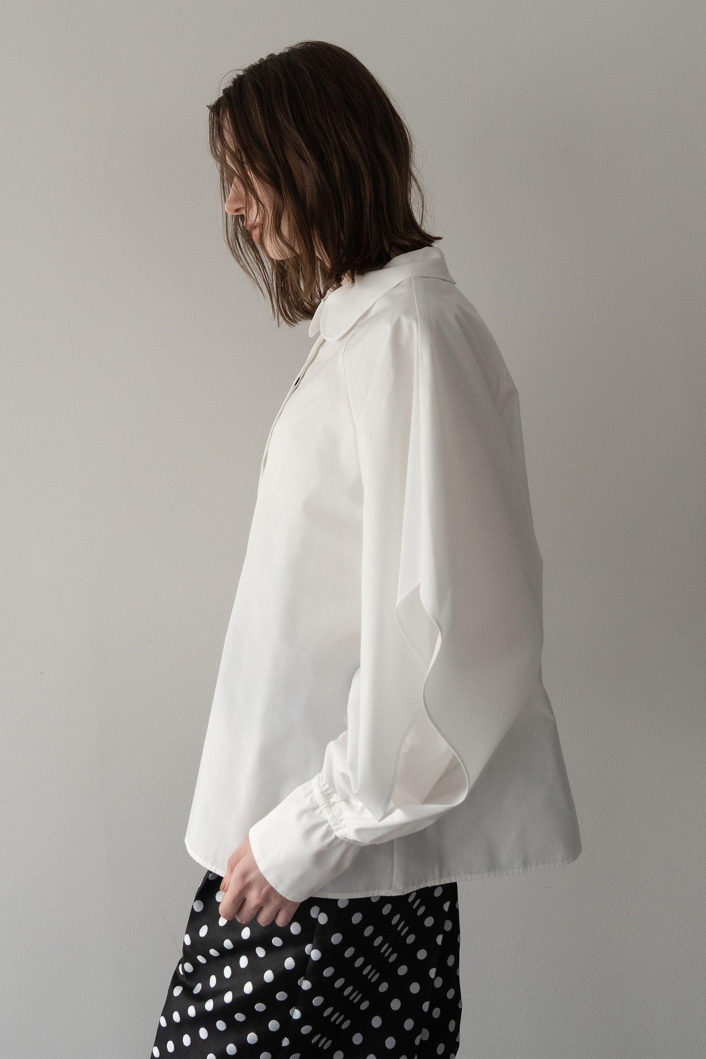 チューリップブラウス【WHITE】