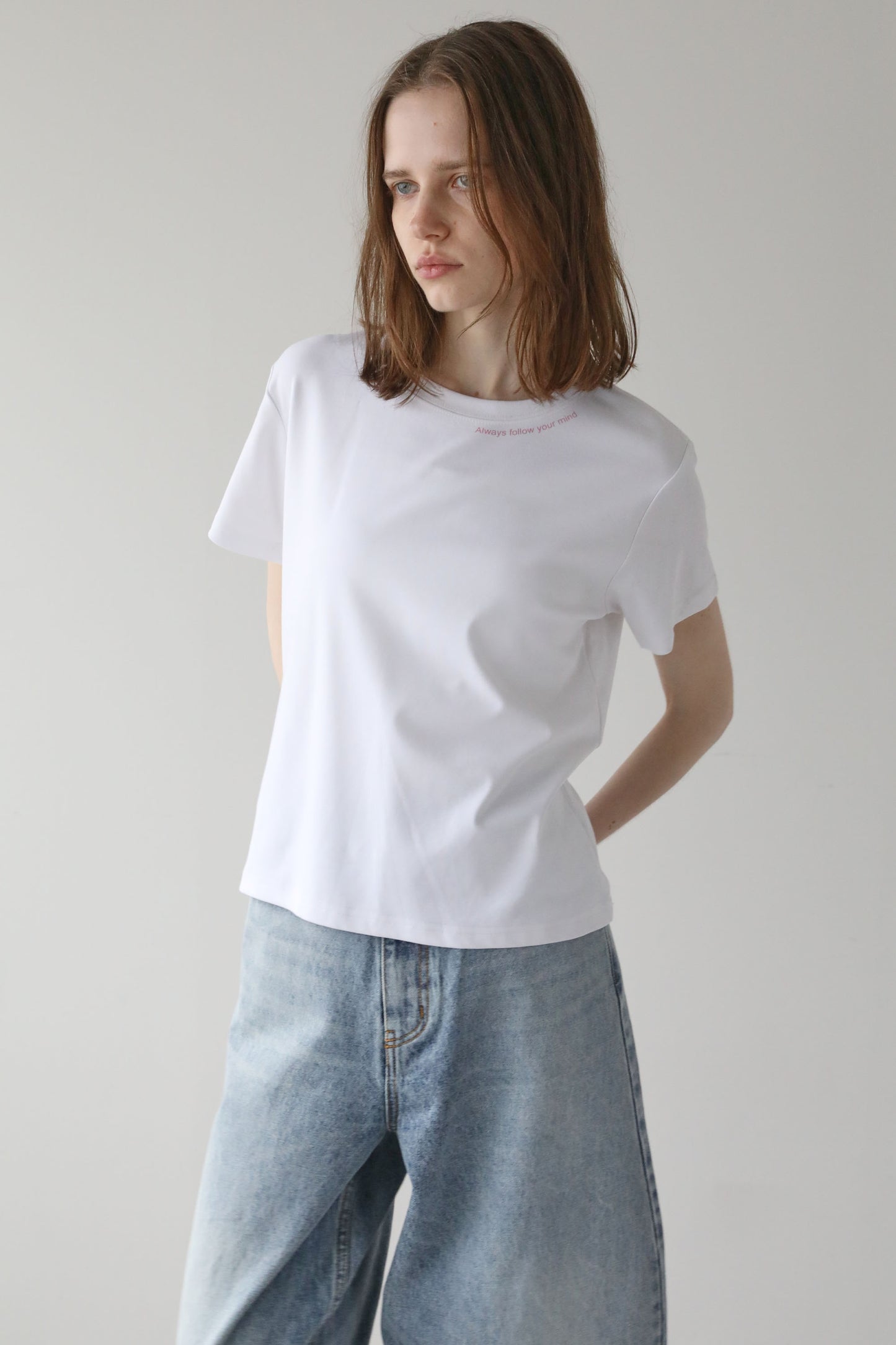 バックプリントTEE【WHITE】