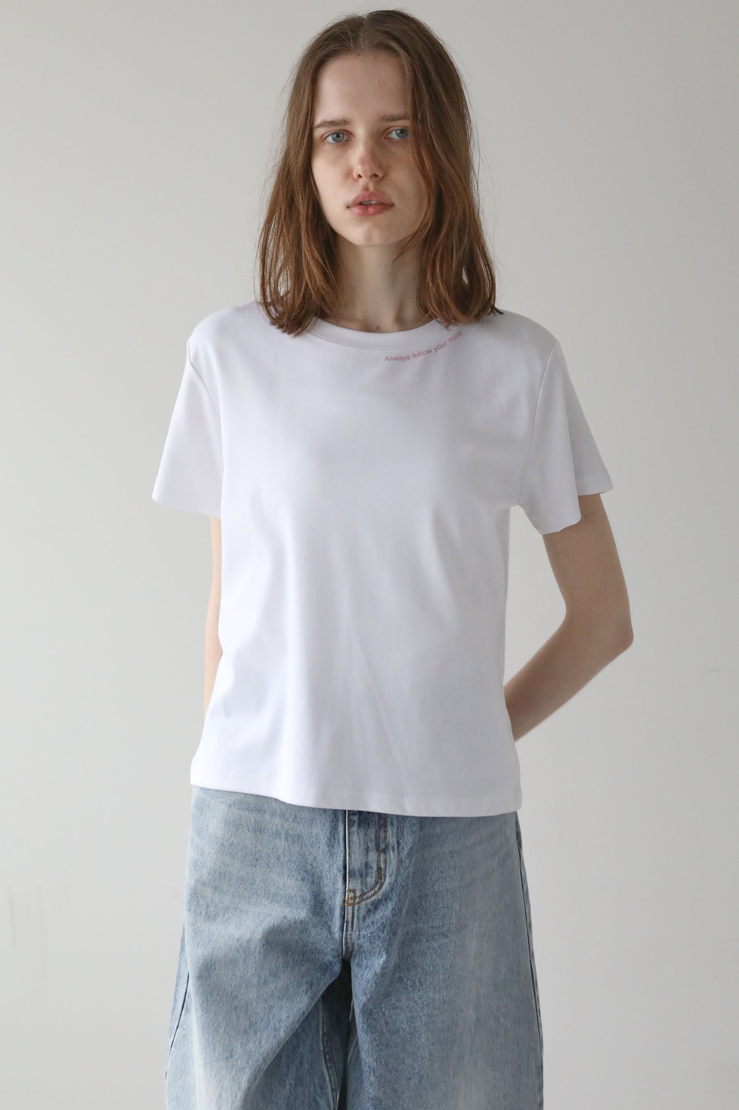 バックプリントTEE【WHITE】