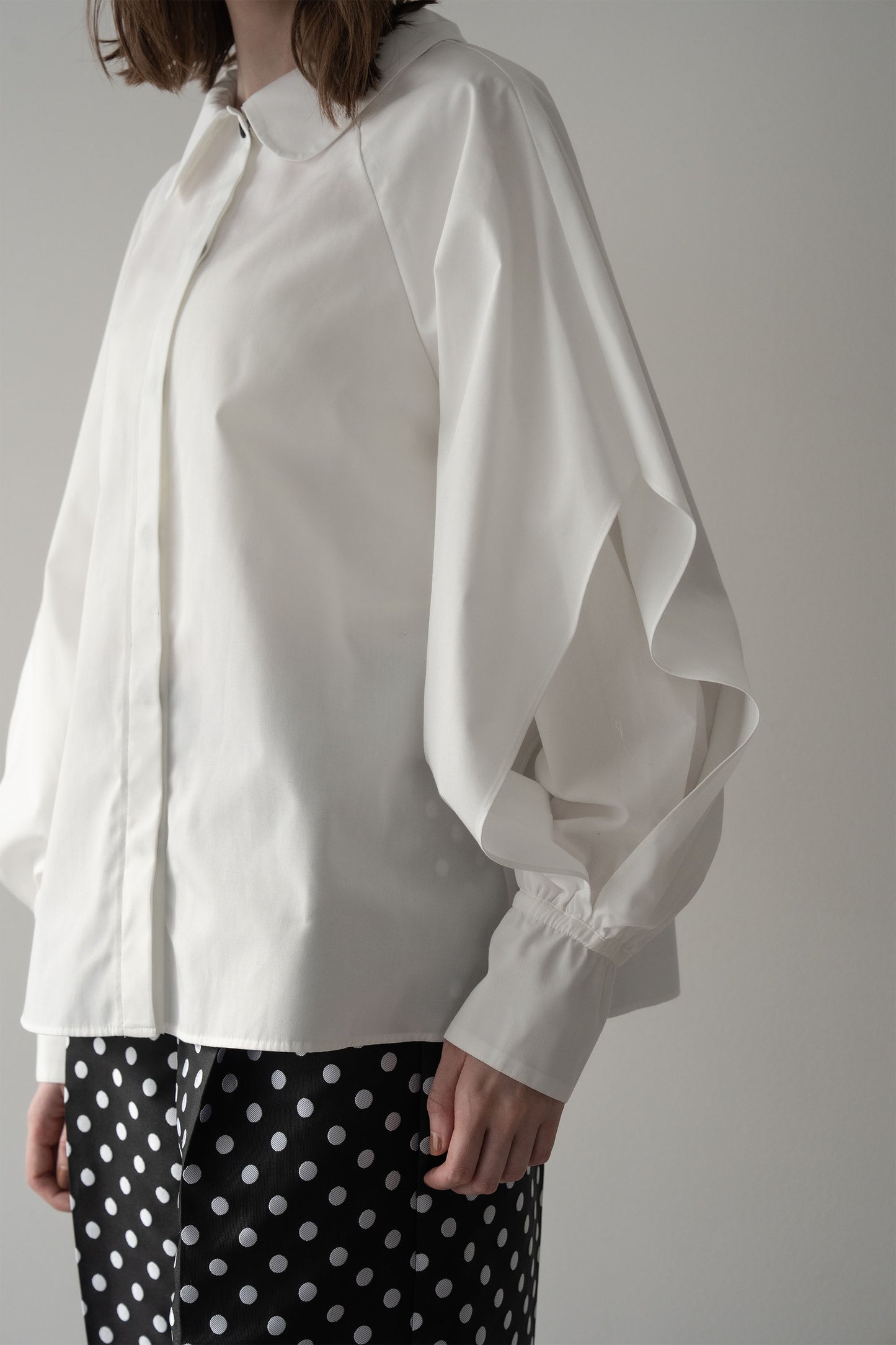 チューリップブラウス【WHITE】