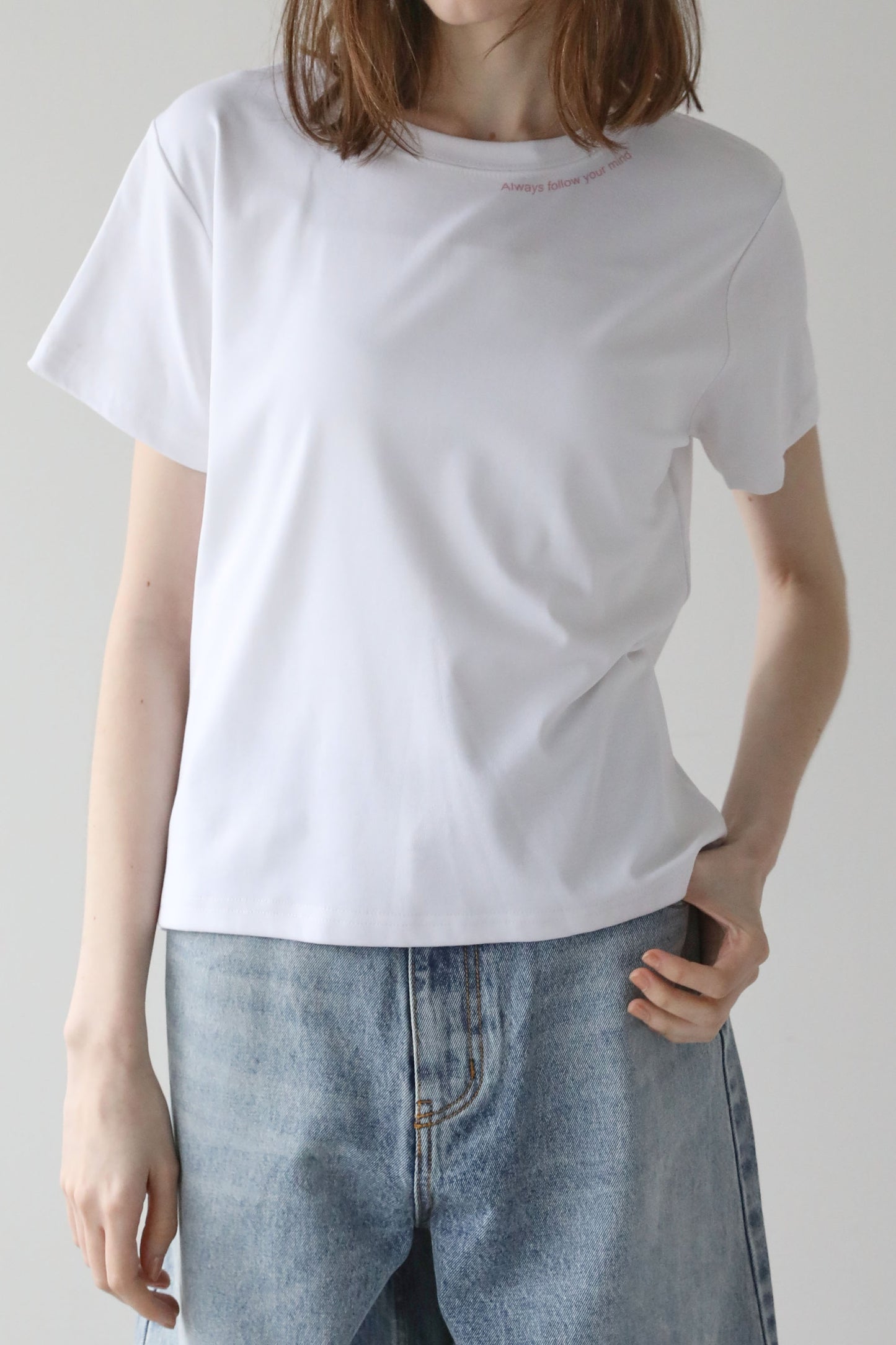 バックプリントTEE【WHITE】