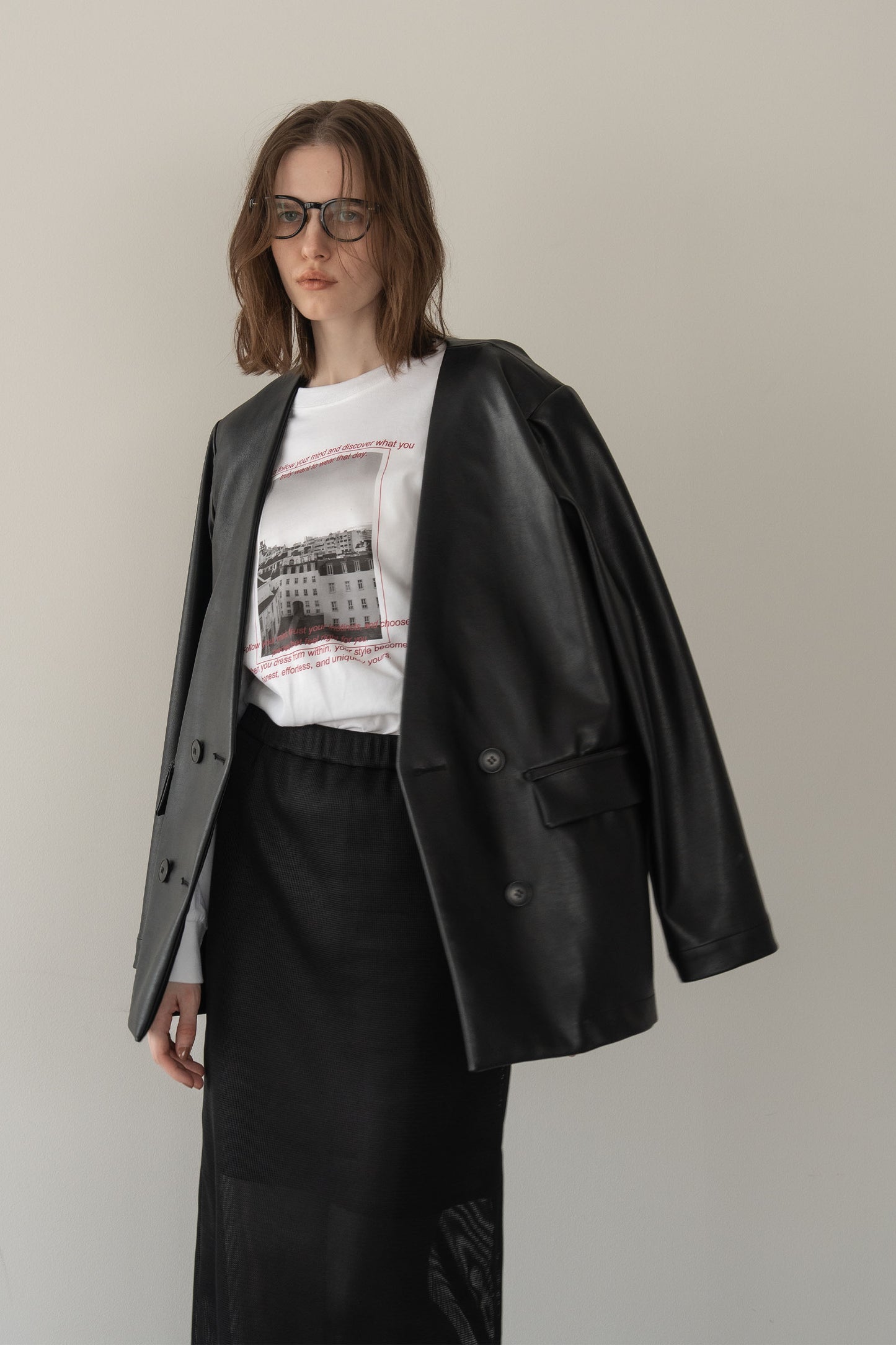 プリントロンTEE【WHITE】