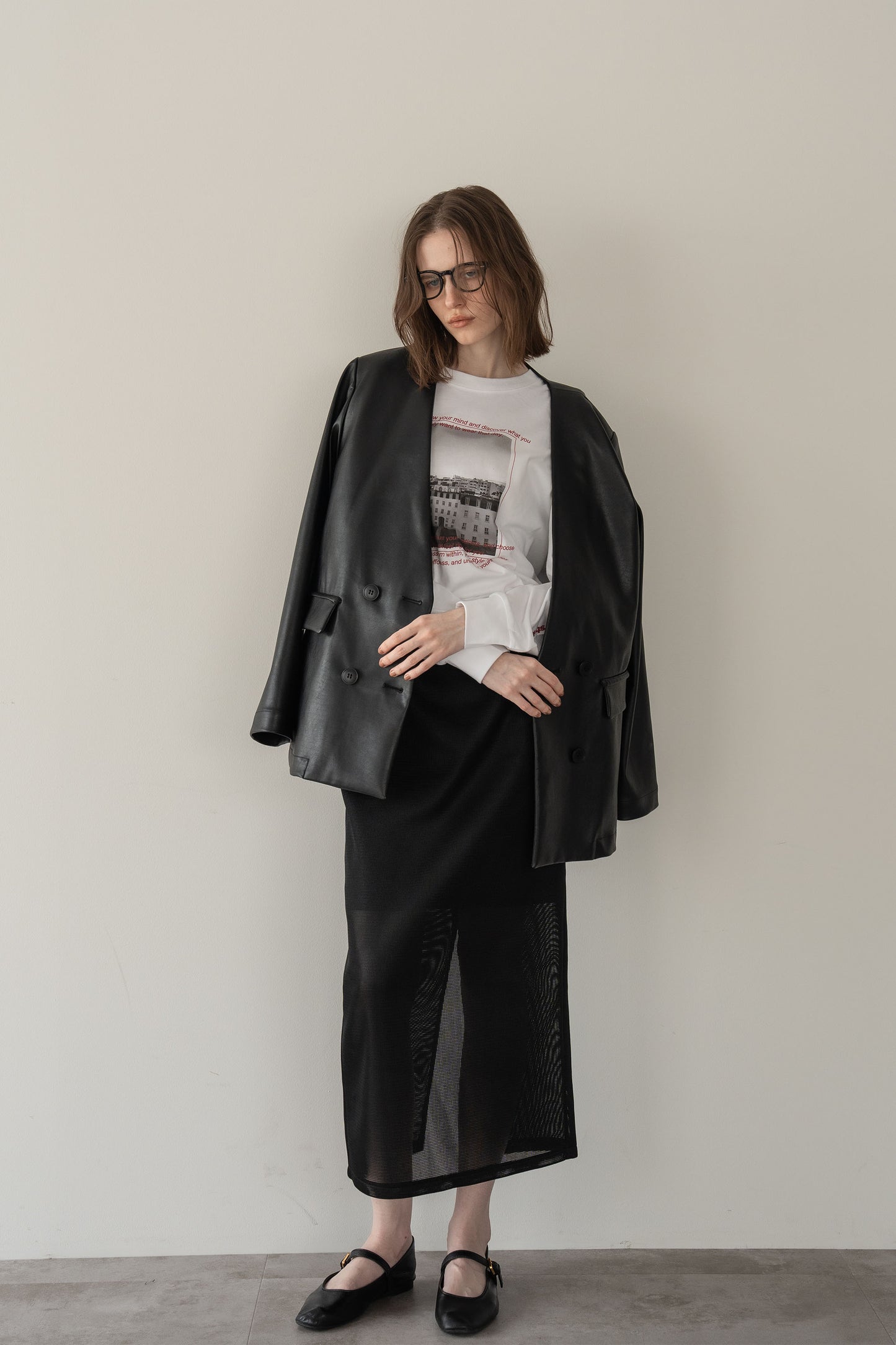 プリントロンTEE【WHITE】