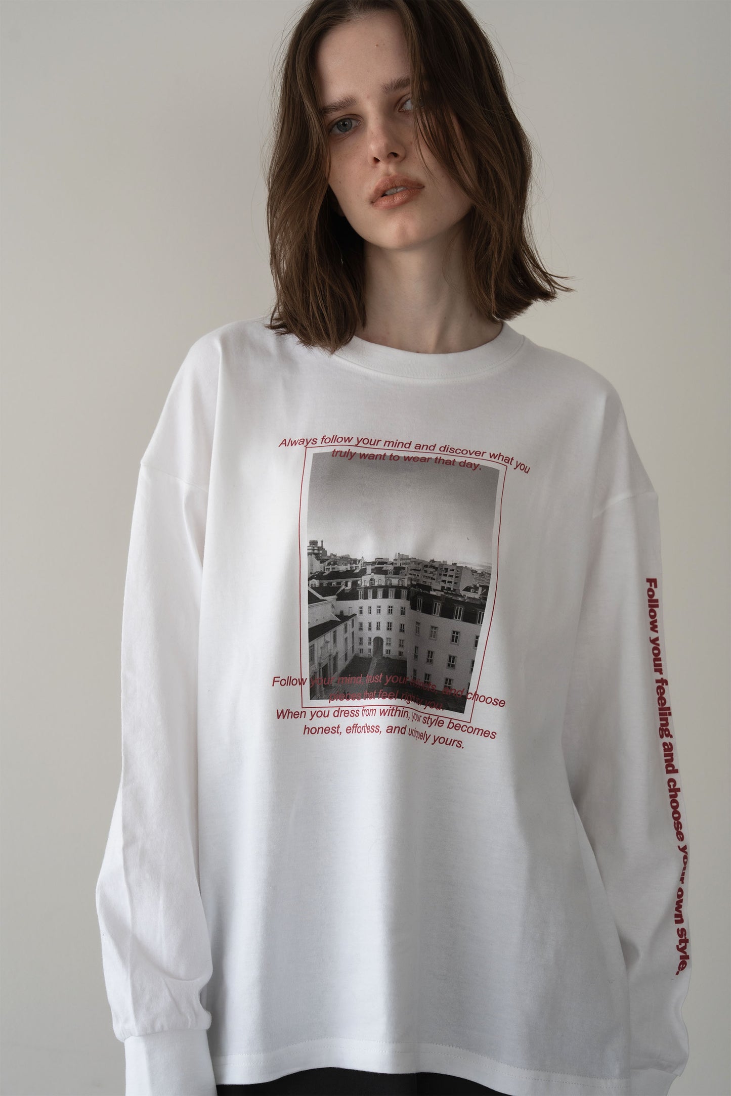 プリントロンTEE【WHITE】