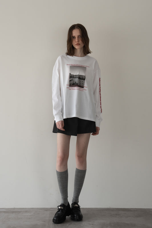 プリントロンTEE【WHITE】