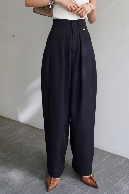 タックトラウザーズ【NAVY】