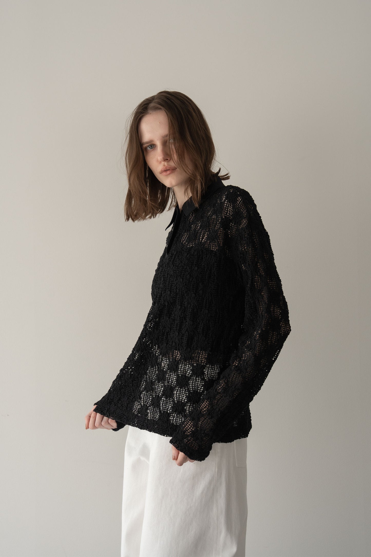 レースポロ【BLACK】