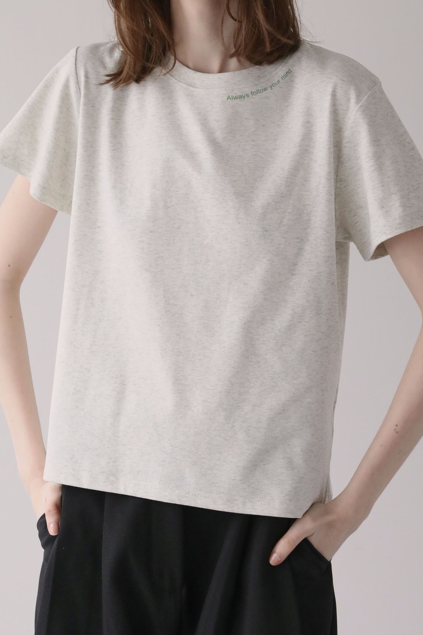 バックプリントTEE【GRAY】