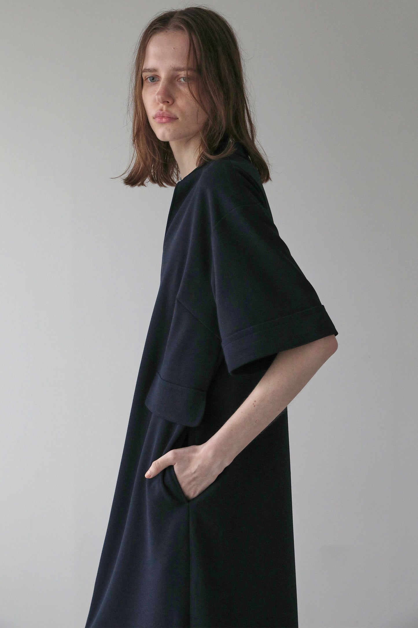 【予約販売5月末配送】ジョーゼットOP【NAVY】